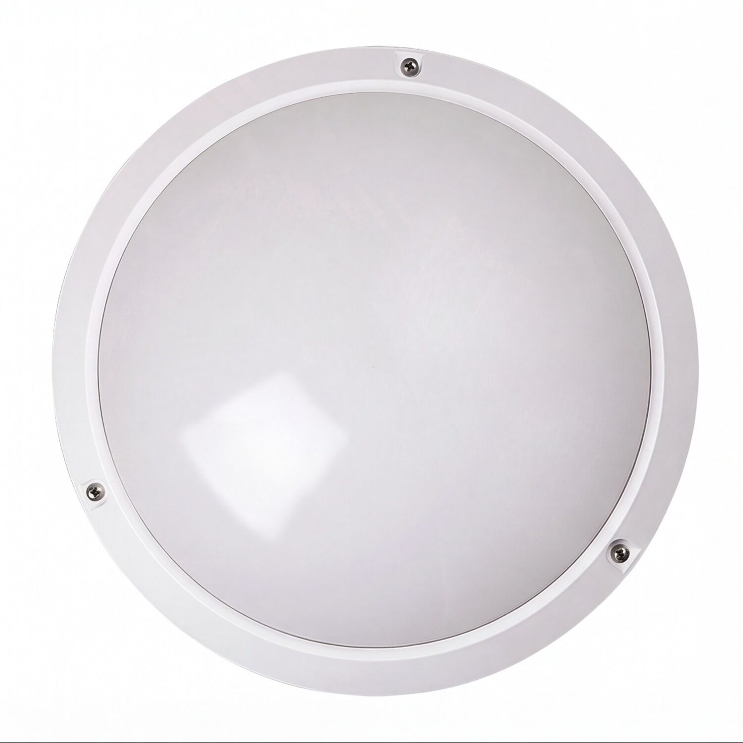runde Deckenleuchte, LED-Deckenpaneel, Weiß, Schraubmontage, indoor lighting