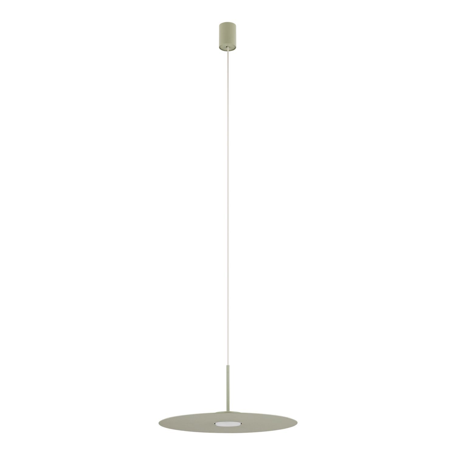 Lampe à suspendre moderne en acier GX53 ronde Ø40 cm vert sauge Lampe
