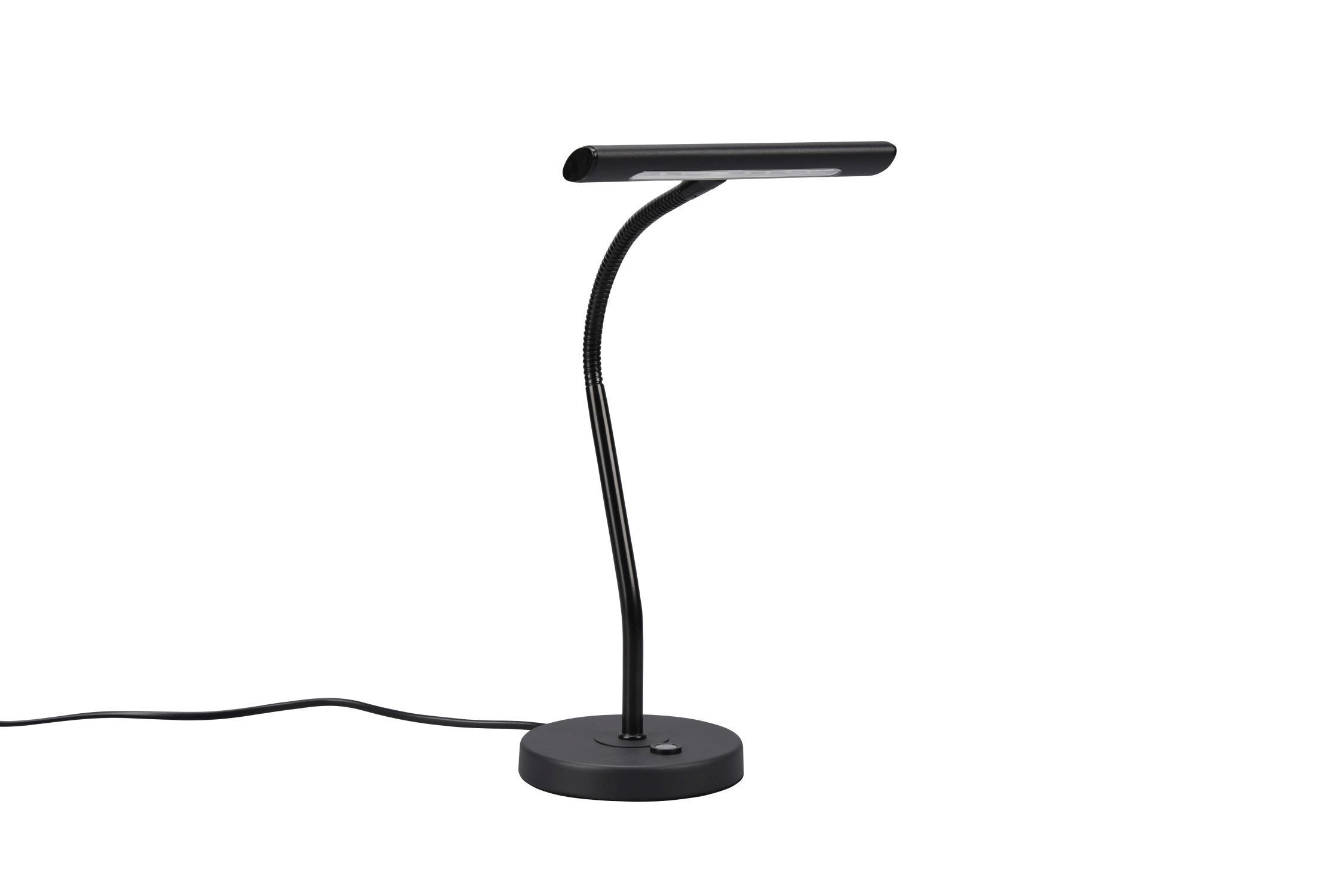 Lampe de table LED noire Touch Dimmer métal 4 W 35 cm