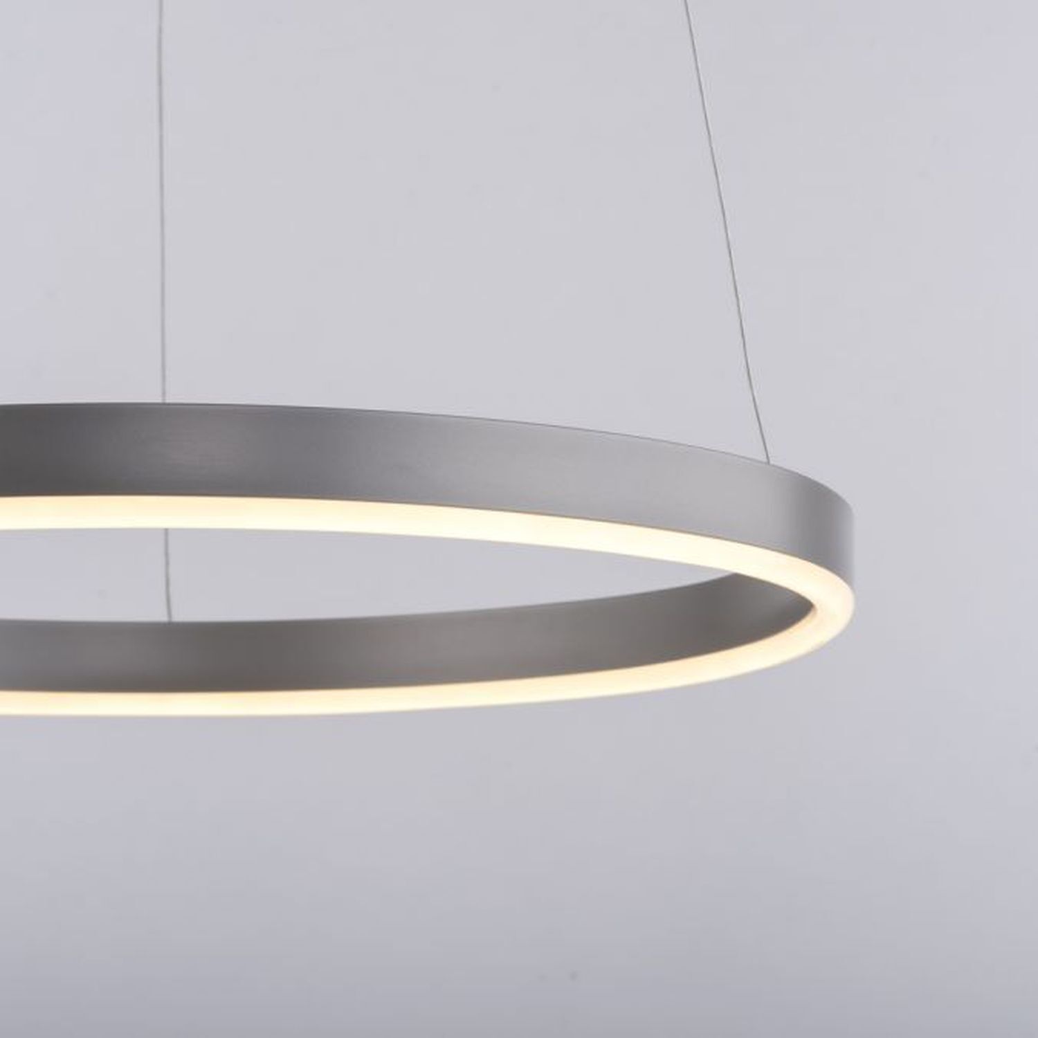 Lampe à suspension LED à intensité variable Aluminium Métal Ø39,3 cm 20 W