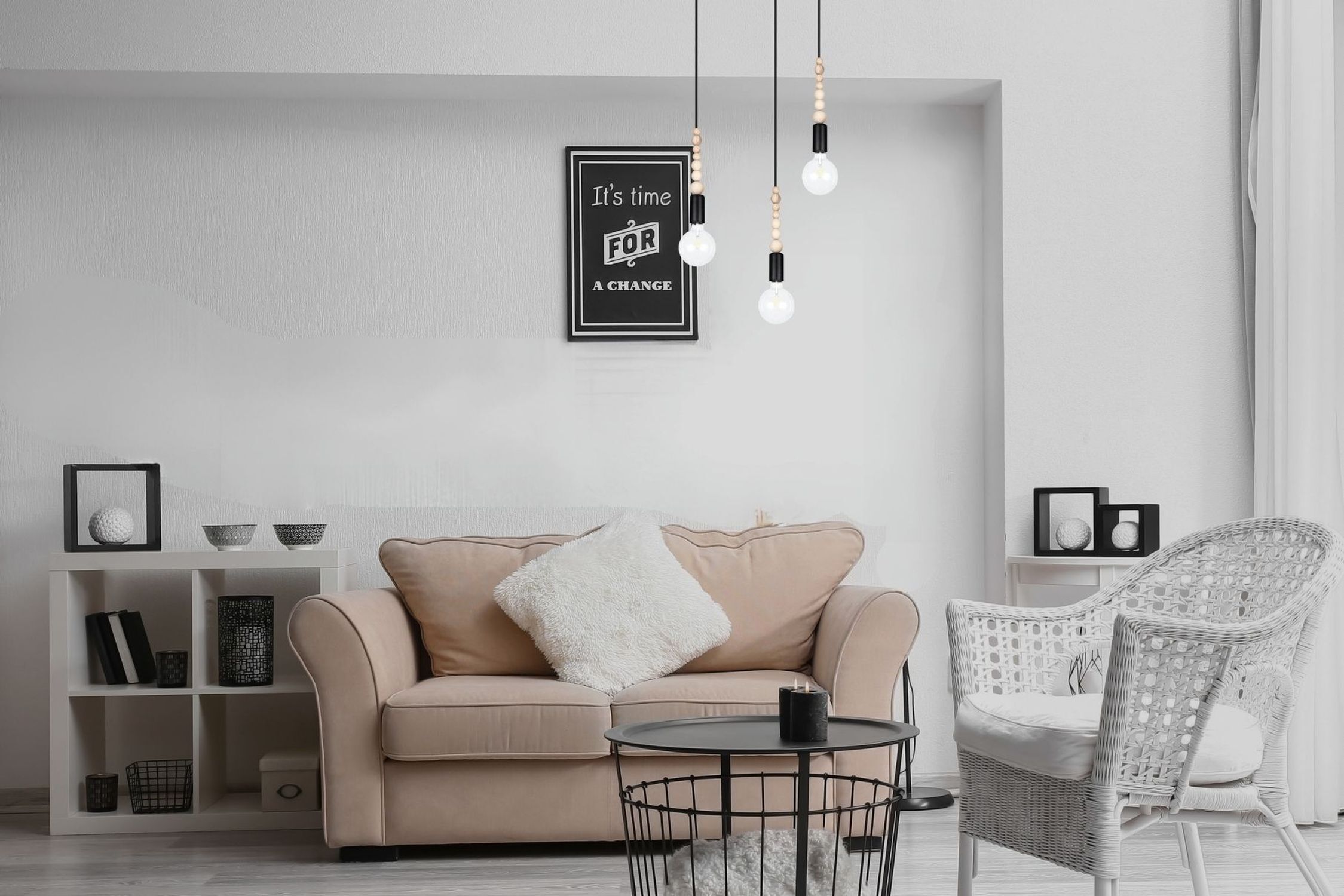 Dekoration für Zuhause, Wohnzimmer, Kissen, Tabelle, Couch