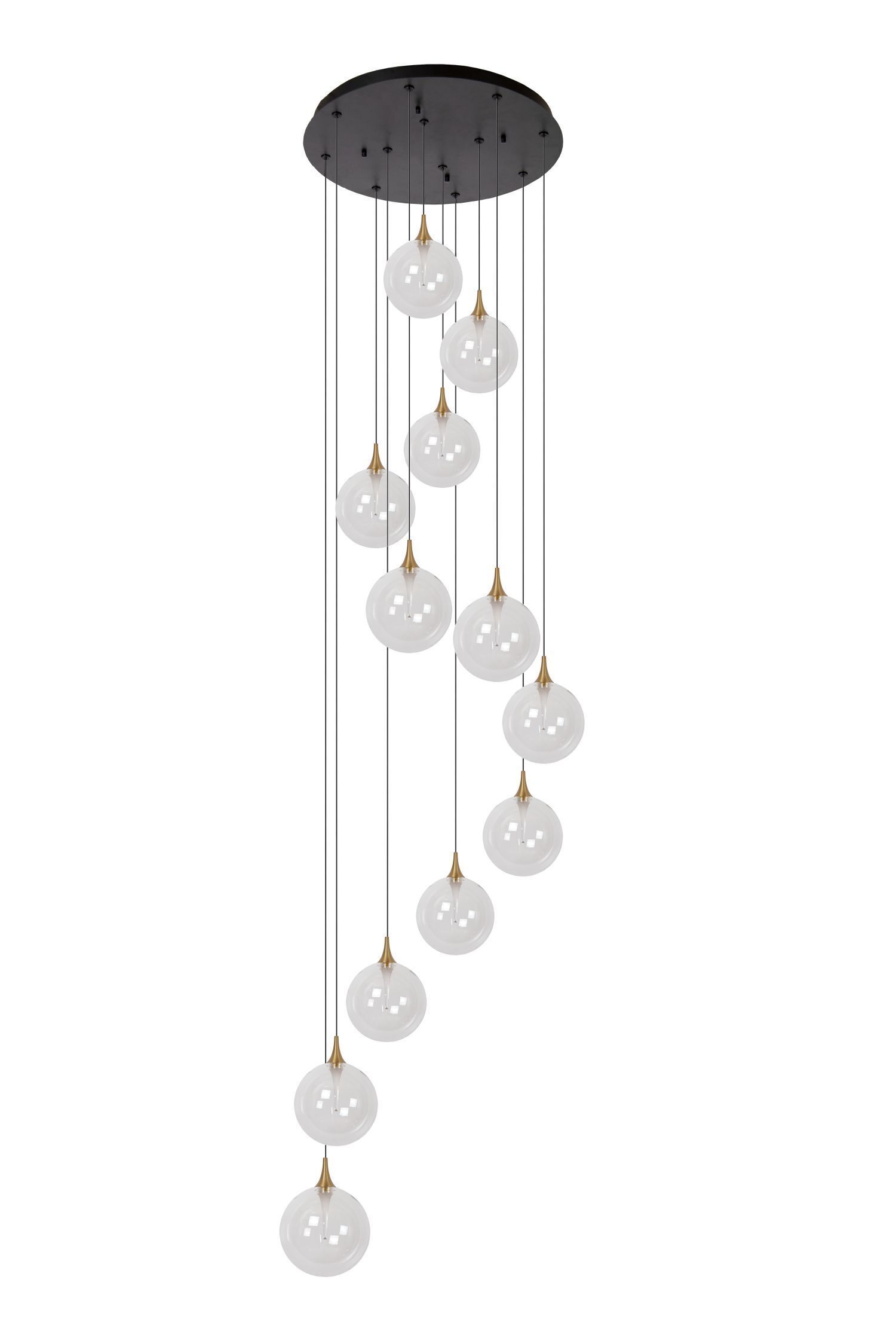 pendant light, hängelampe, glasglobus, mehrfachbirne, moderne Beleuchtung