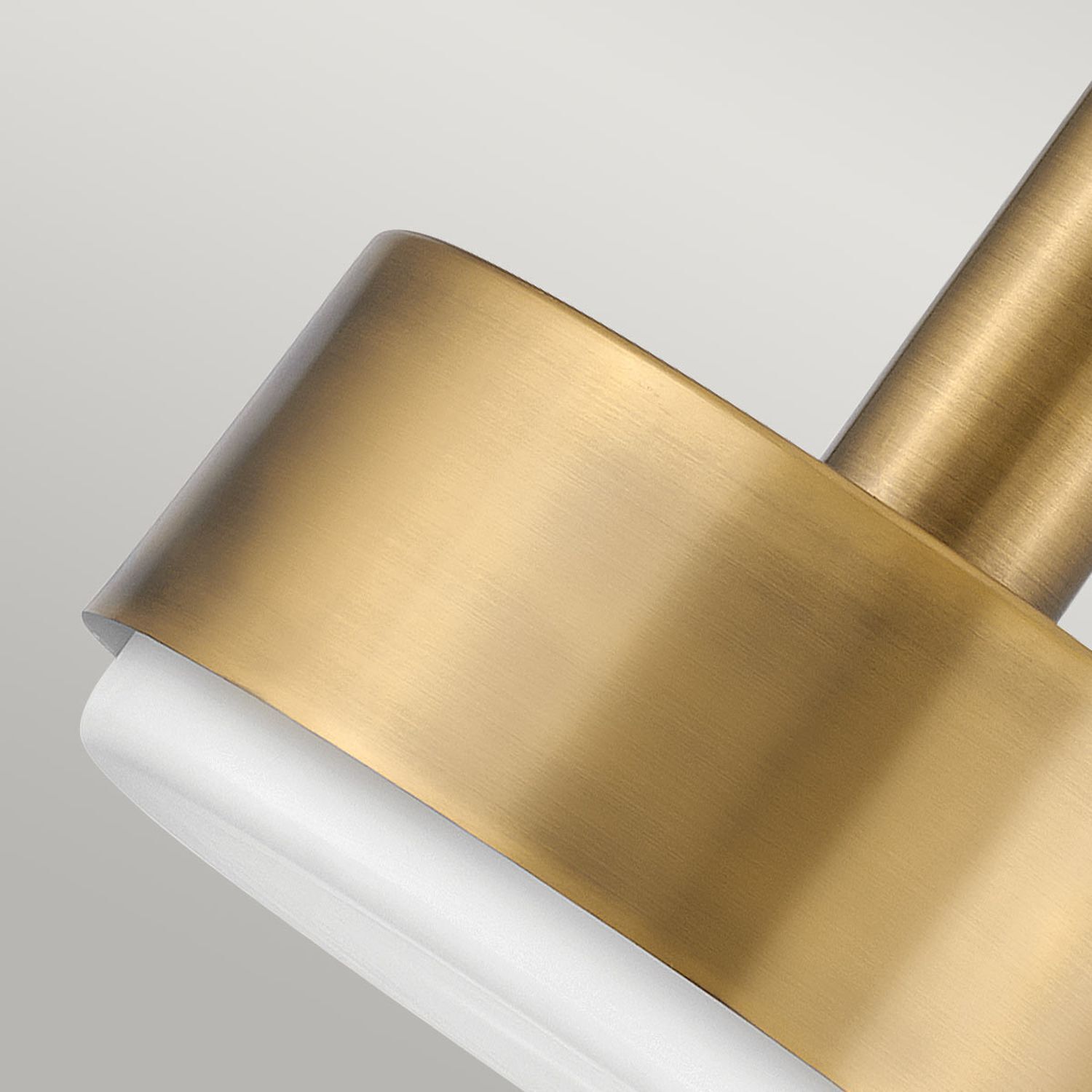 Hängeleuchte Metall Glas D: 33 cm H: max. 140,4 cm in Messing