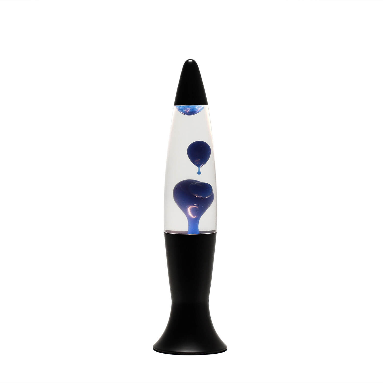 Lampe à Lave Rétro Bleu Noir 40cm G9 élégante ROXY Lampe à Lave Rétro Bleu Noir 40cm G9 élégante ROXY