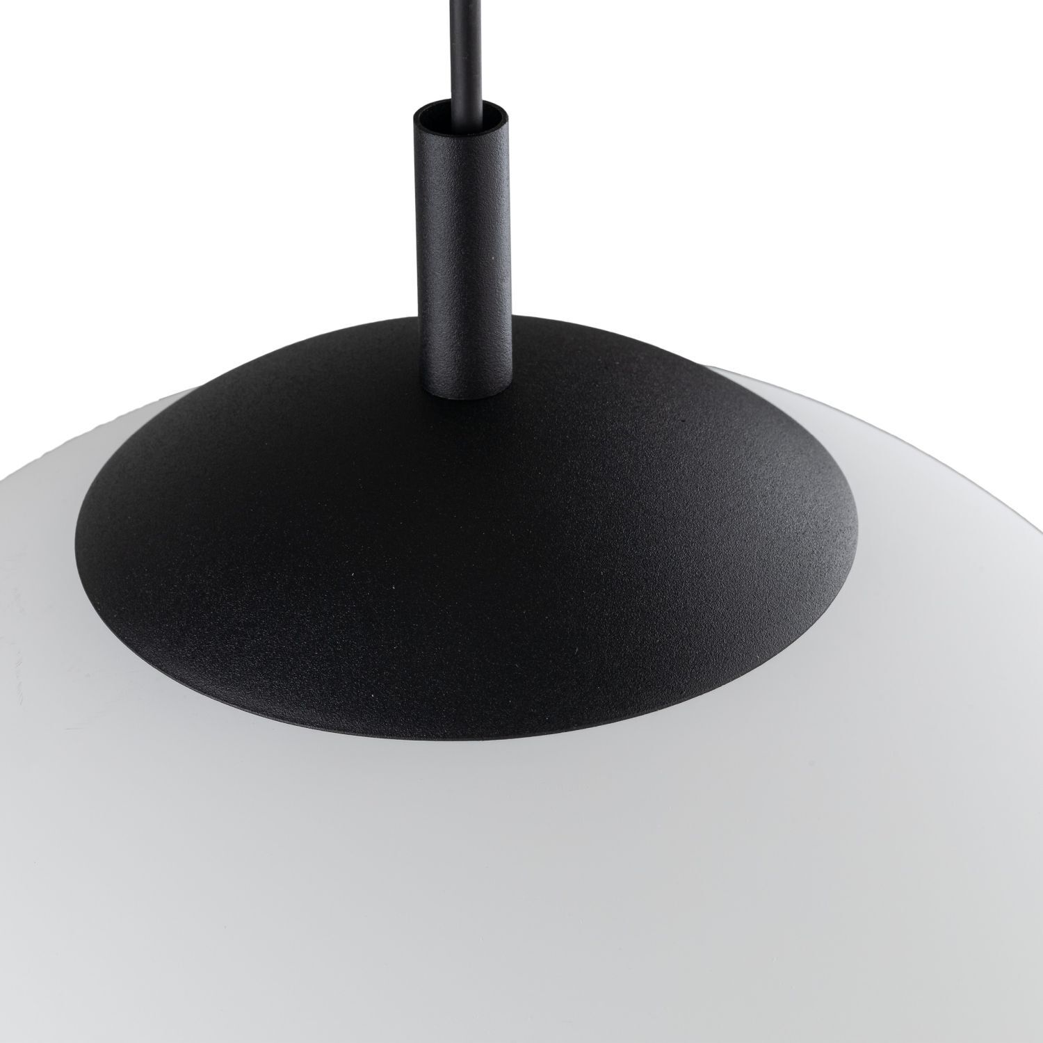 Lampe à suspendre verre métal E27 Ø 30 cm rond Abat-jour sphérique Lampe, Beleuchtung