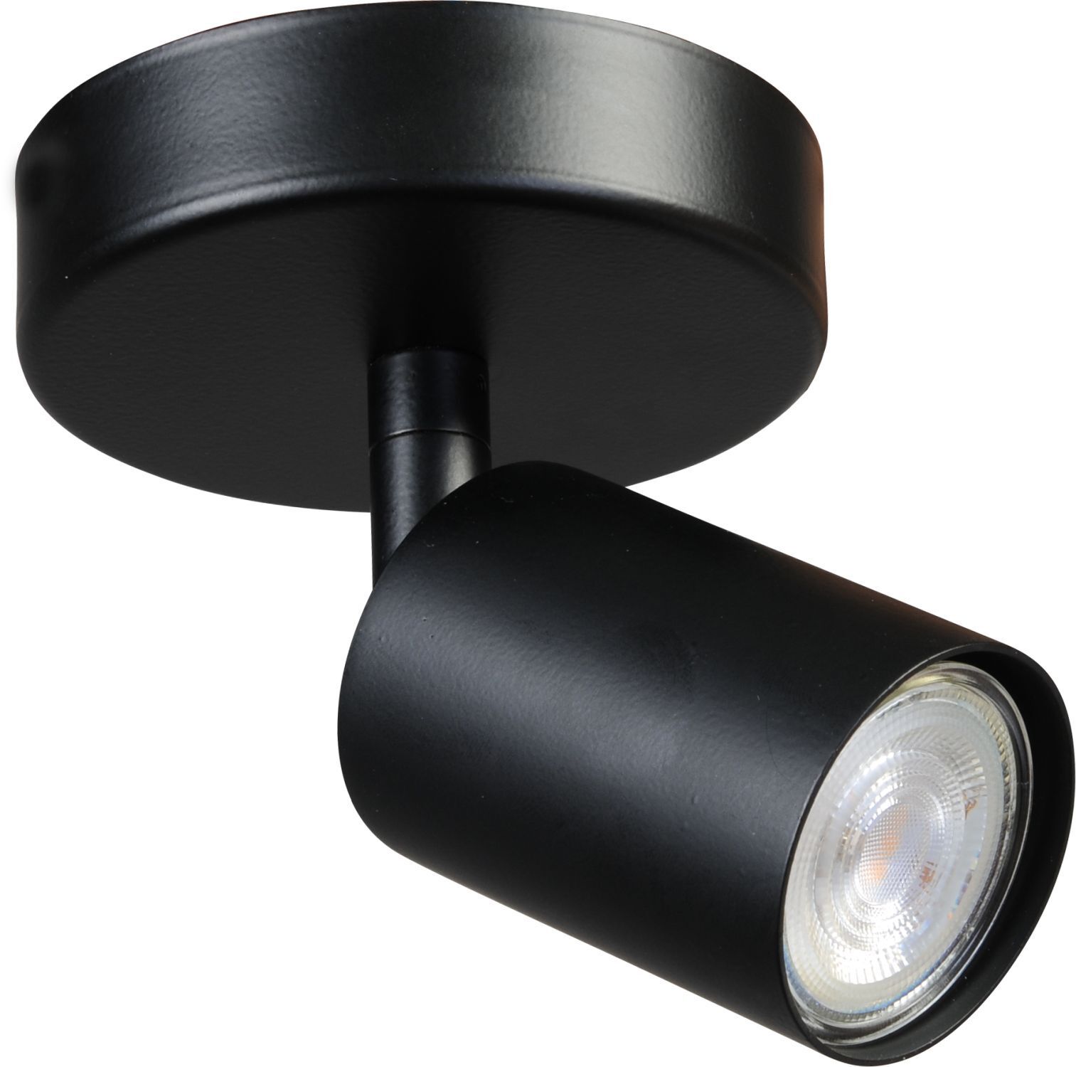 Spot Spot noir petit Ø 11 cm rond ELSIE