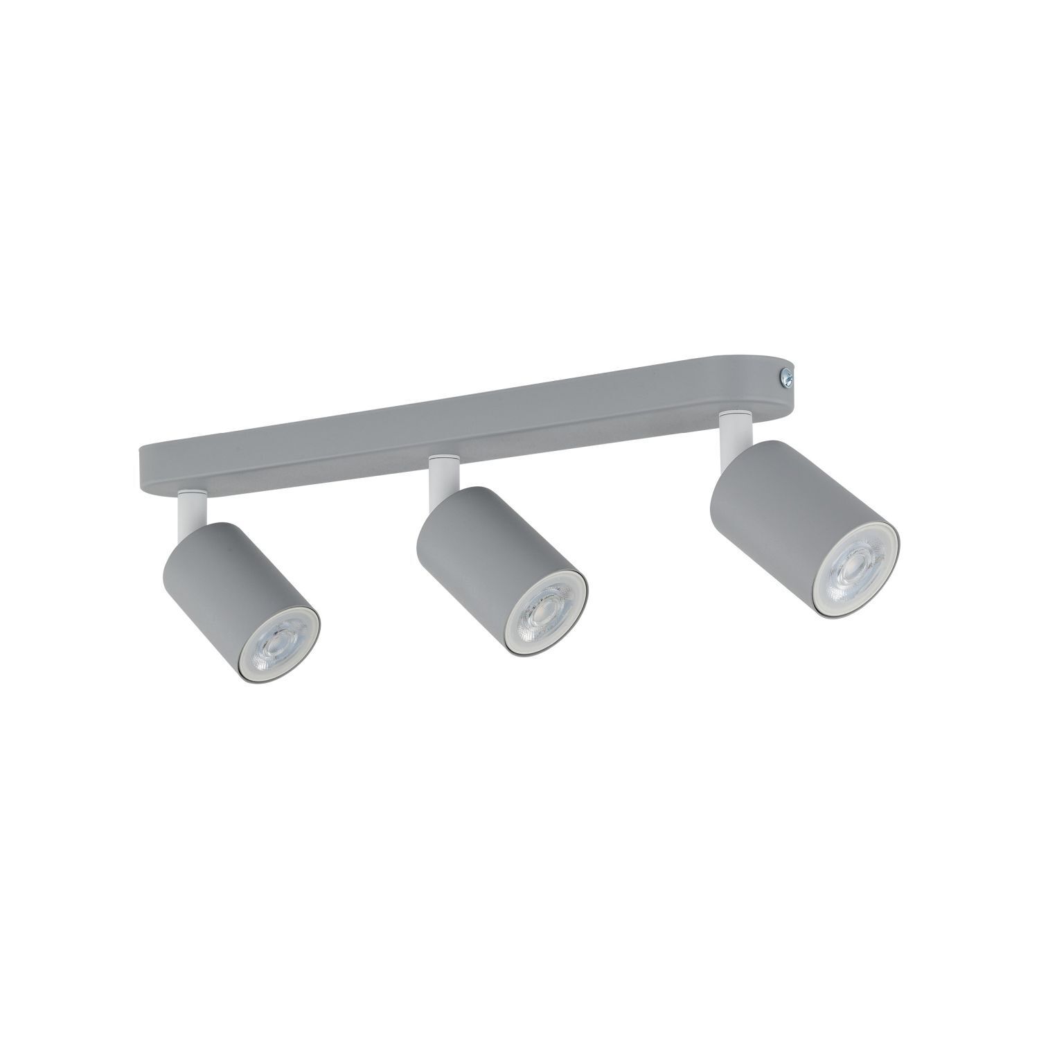 Lampe pour chambre d'enfant Gris L : 52 cm orientable Métal 3x GU10