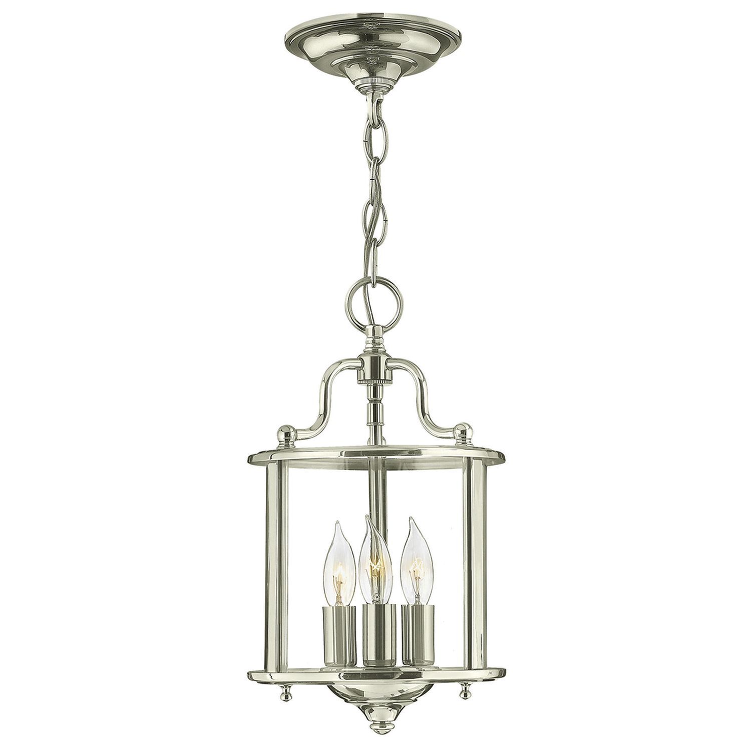 Suspension métal verre art nouveau 3x E14 AVELINE