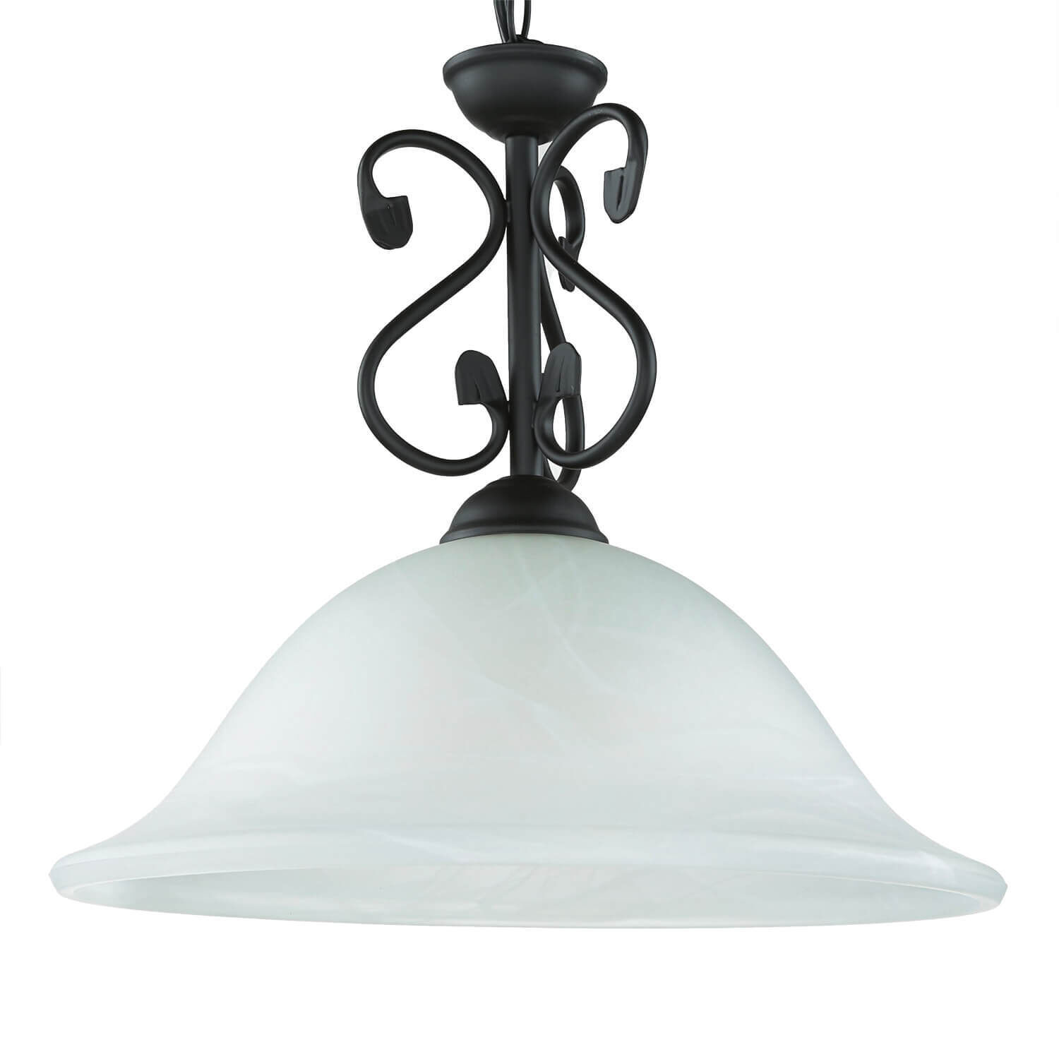 Lampe à suspendre DOROTHEA albâtre verre métal maison de campagne Lampe, Leuchte, Deckenventilator, Elektrisches Gerät, Kronleuchter