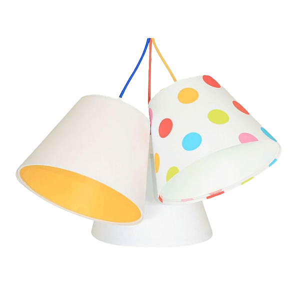 Wandleuchte, Pendelleuchte, Lampenschirm, bunt, Lampe