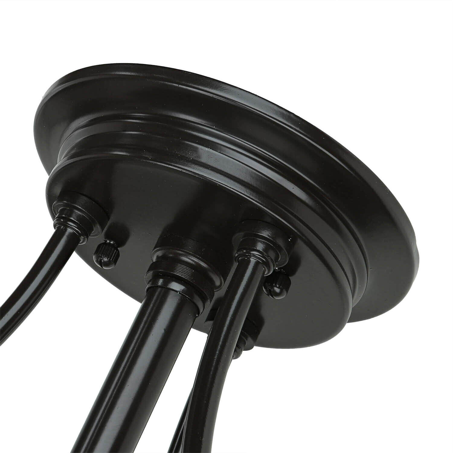 Design Deckenleuchte ASPERO Bronze 4-flmg Lampe Achse, Maschine