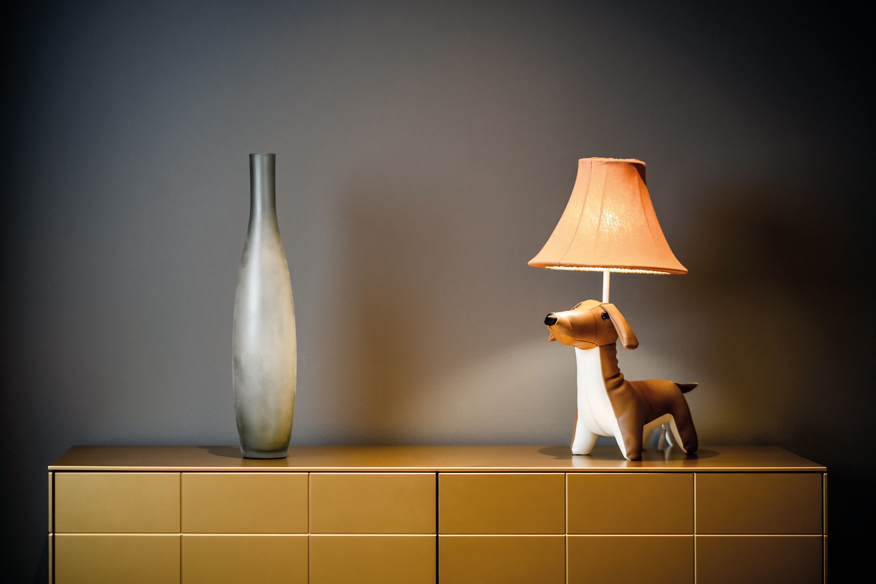 Lampe, Tischlampe, Lampenschirm