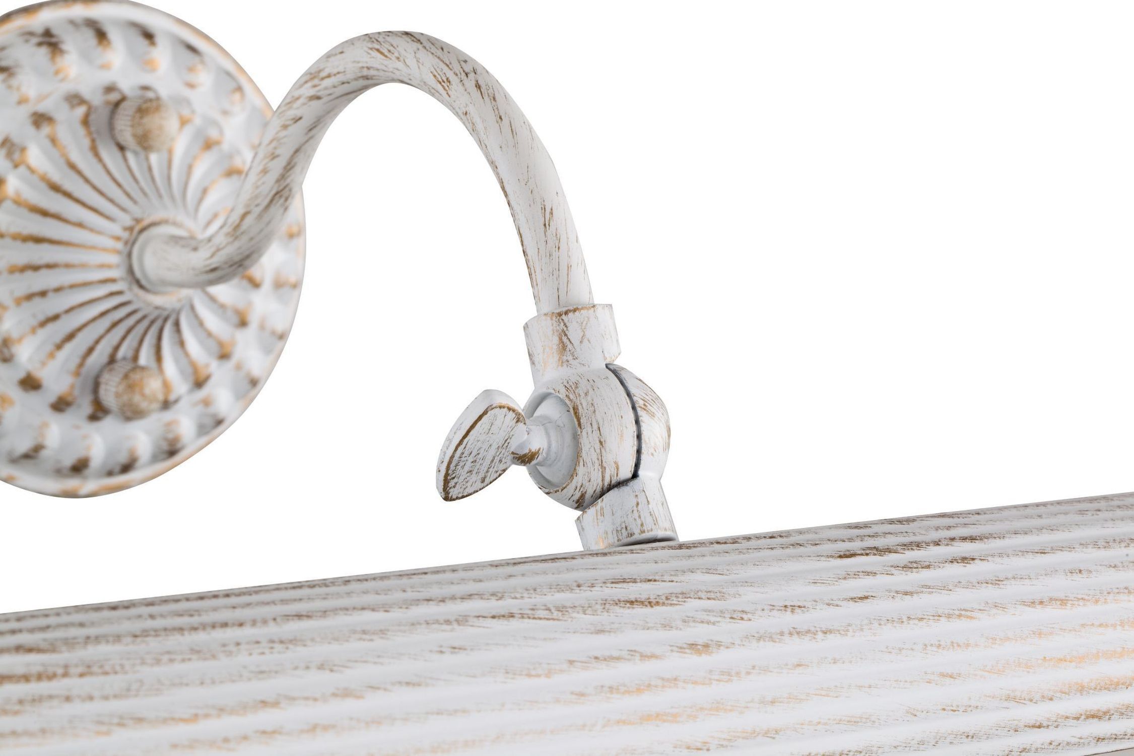 Lampe à tableau métal E14 réglable 35,9 cm large blanc Drinnen