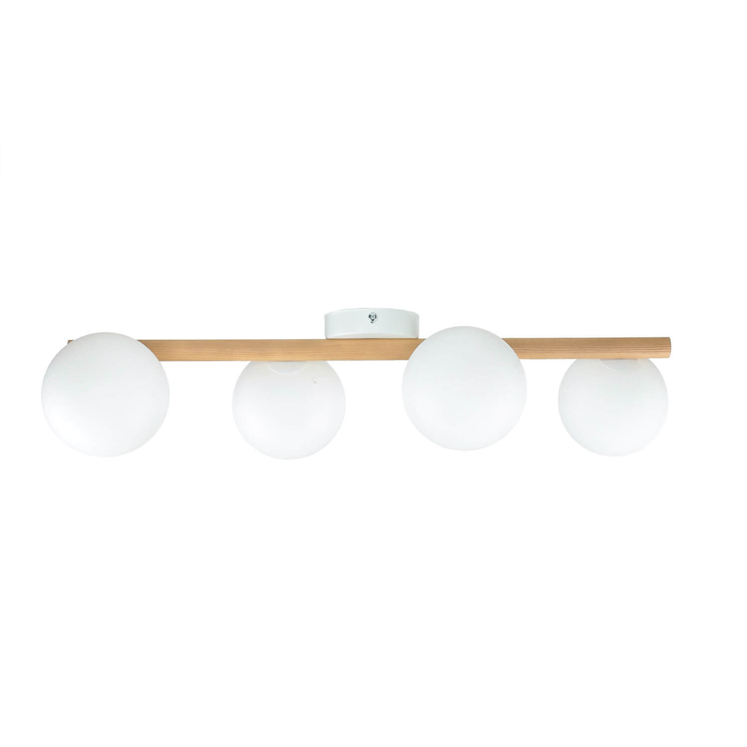 Blendarme Lampe de plafonnier G9 L:65 cm allongée en pin