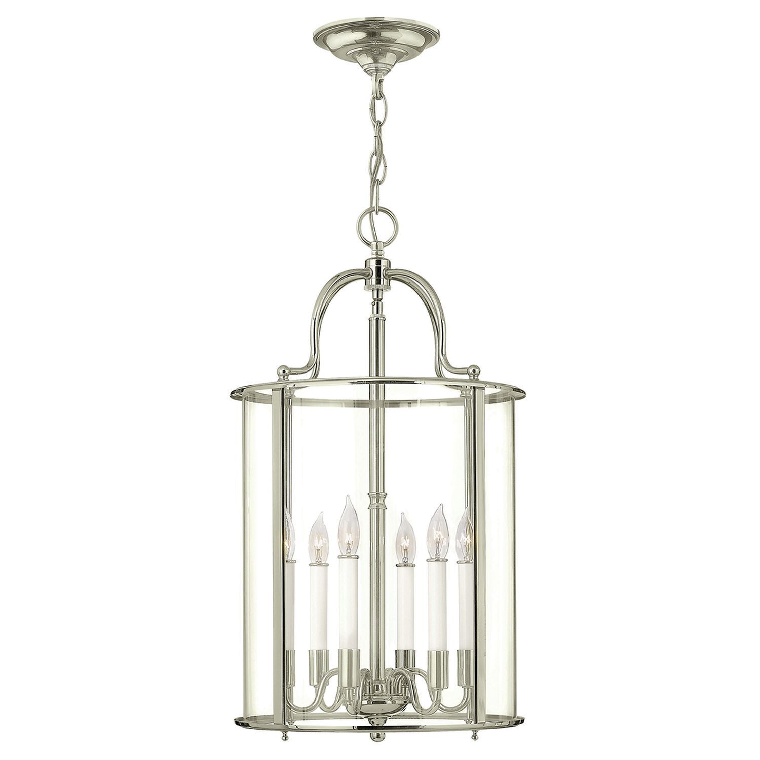Lampe à suspendre métal verre Art Nouveau AVELINE
