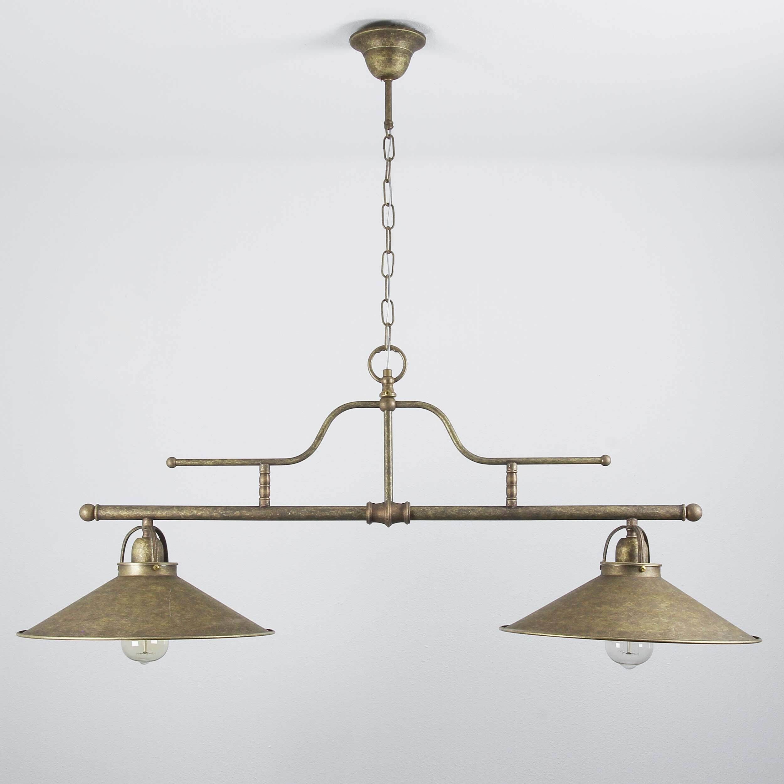 Suspension rustique Country Bronze antique