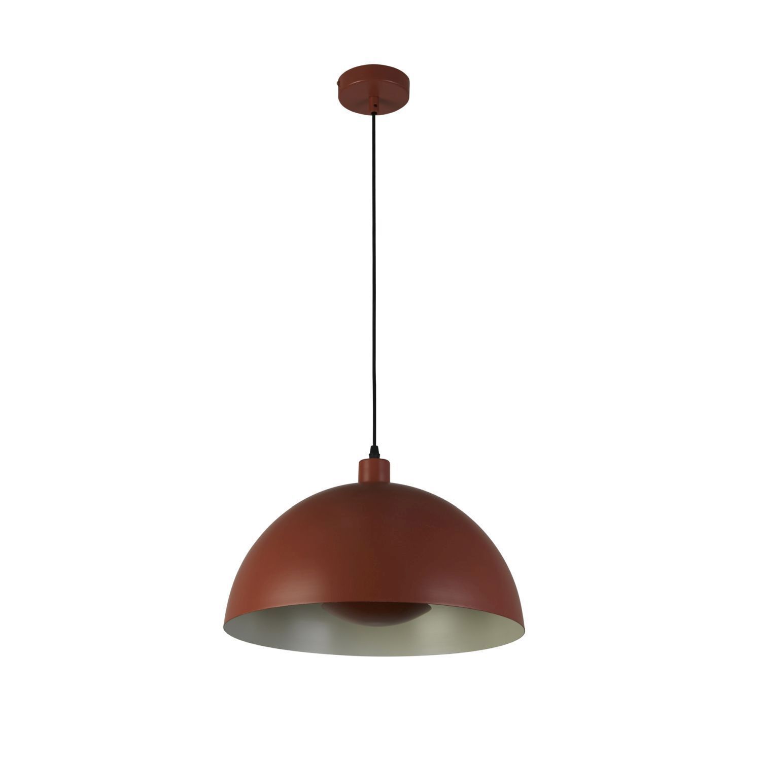 Lampe à suspendre Loft E27 jusqu'à 60 W Ø40 cm métal orange Lampe, Leuchte, Deckenleuchte, Kronleuchter