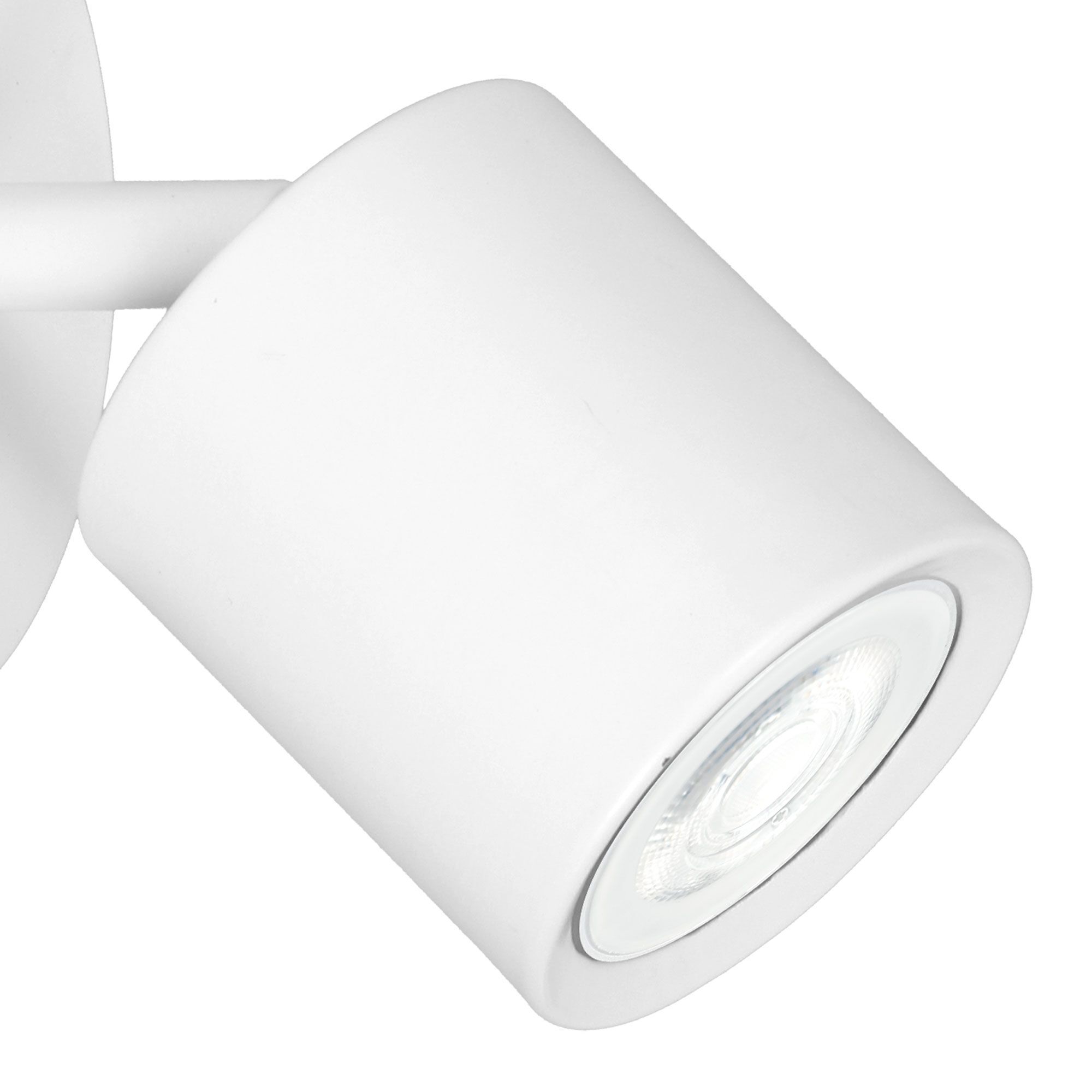 Spot Lampe murale blanc petit orientable GU10