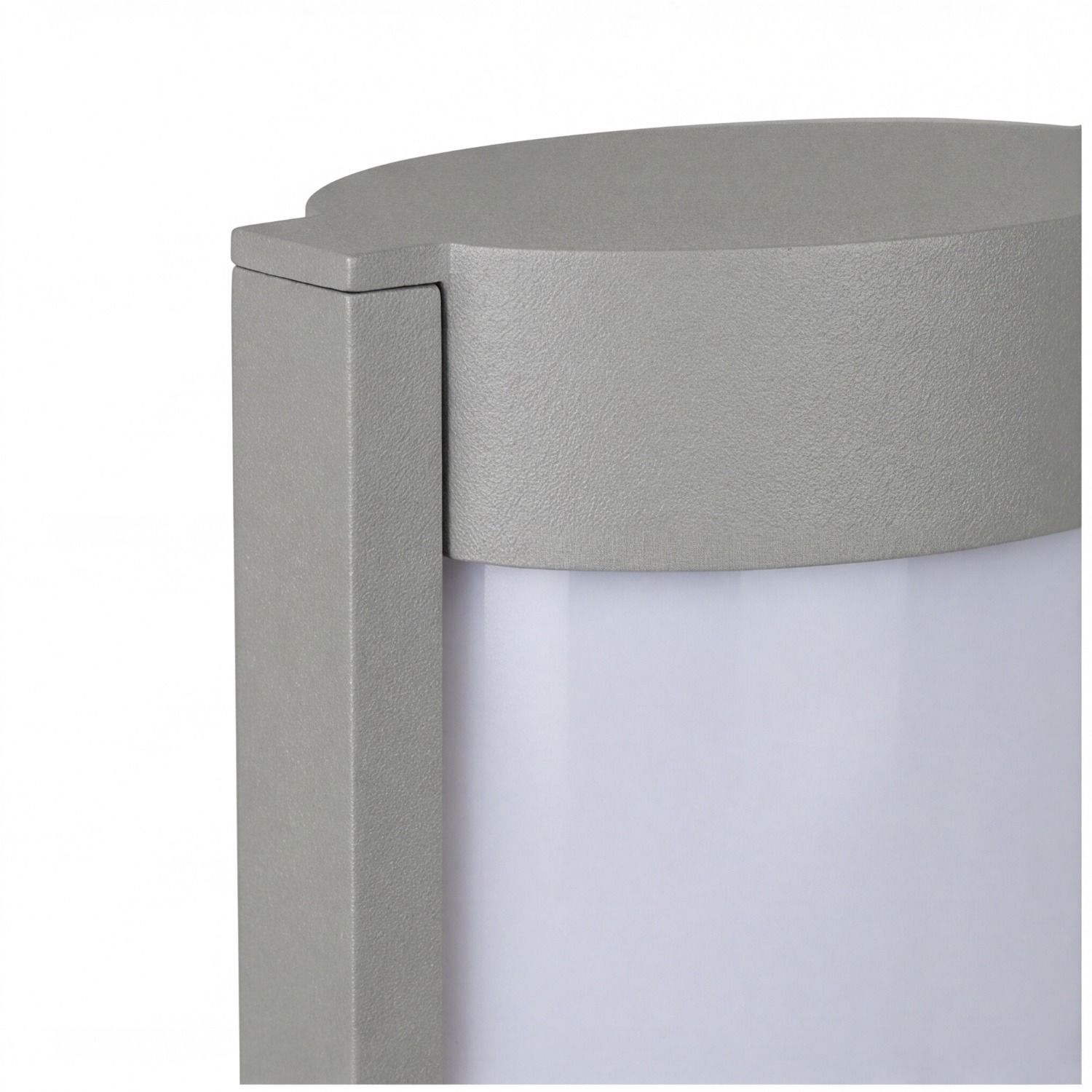 wegeleuchte-metall-lampen-wegelampe-modern-cando-1x-e27-max.-60w-silber-aluguss-polycarbonat-modern-fuer-garten-terrasse-lele51374-06 lampenfuß, grau, metall, rund, kissen