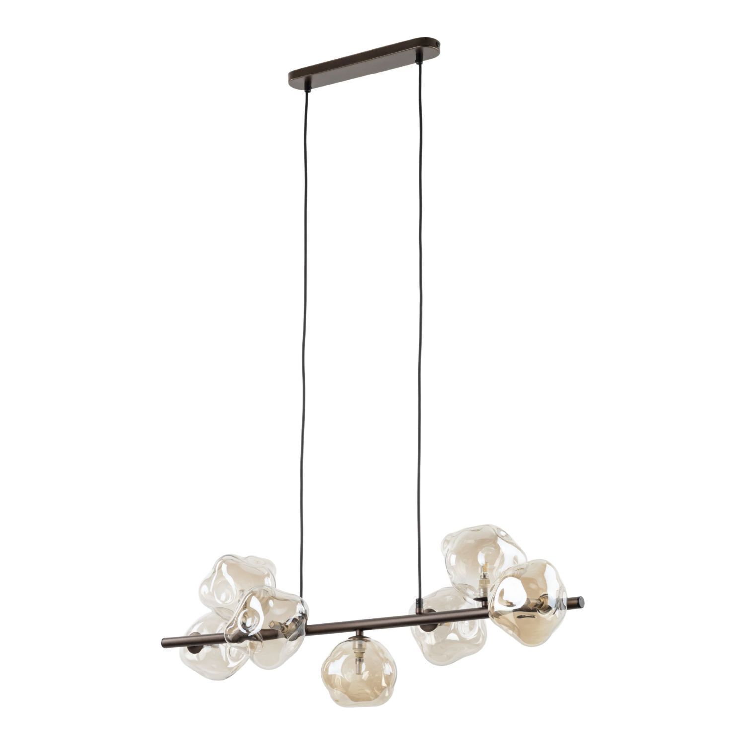 Pendelleuchte Metall modern 90 cm Braun G9 Elegant
