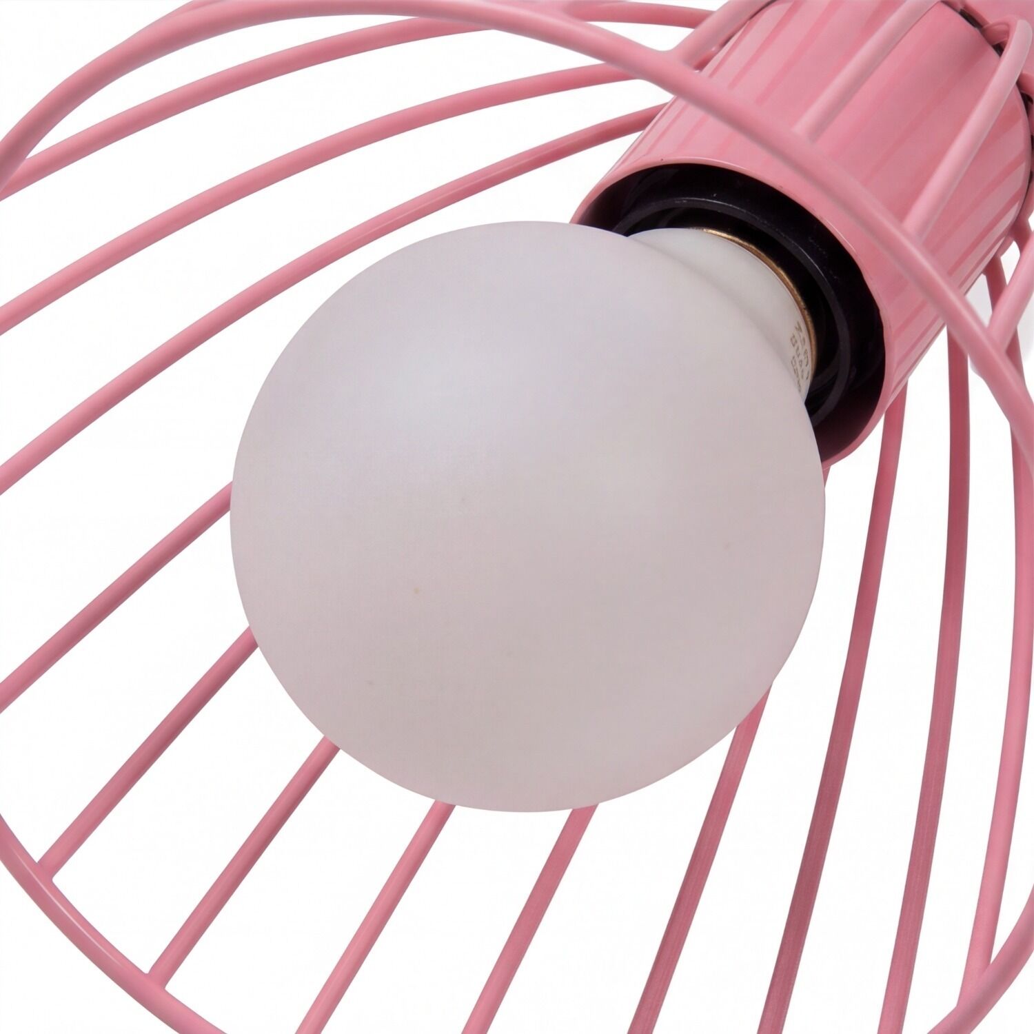 spots-kinderlampe-wandlampe-schwenkbar-aufbaustrahler-navik-1x-e27-bis-40w-rosa-fuer-wohnzimmer-kinderzimmer-bad-metall-le128992-04 E27 Glühbirne, LED Glühbirne, Lichtbirne, Pinkes Käfiglampe, Hängelampe