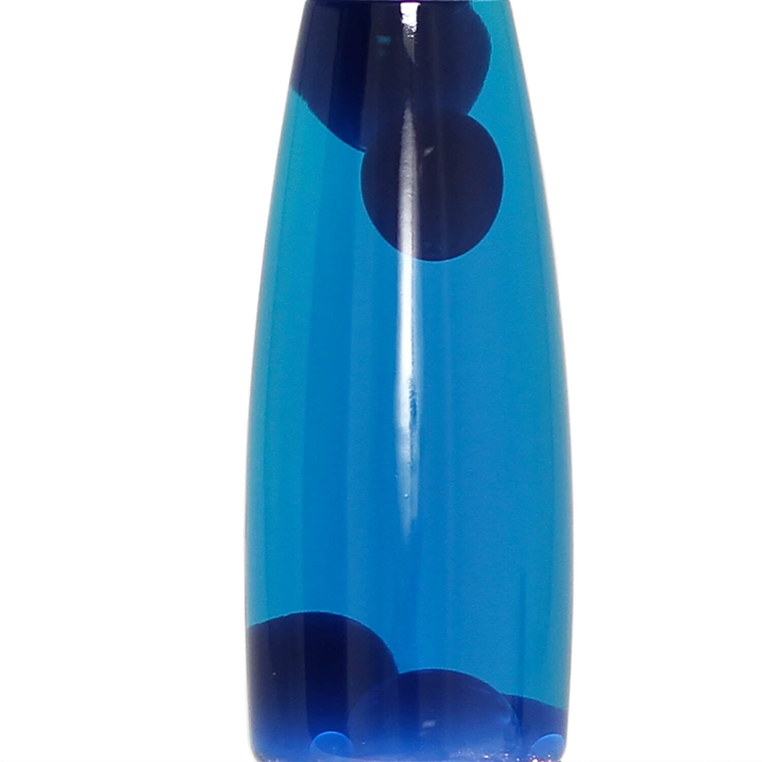 Joyeuse lampe à lave TIMMY bleue 36cm petite table