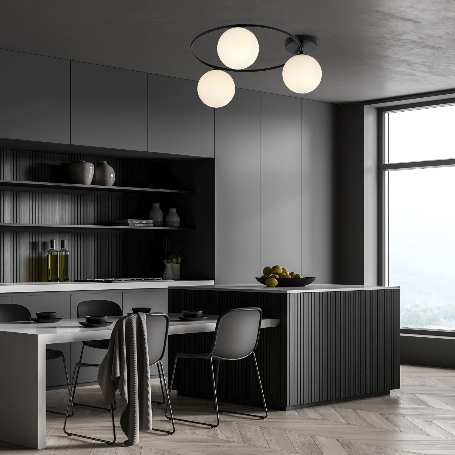 Innenarchitektur, Esszimmer, Esstisch, Tisch, Küche