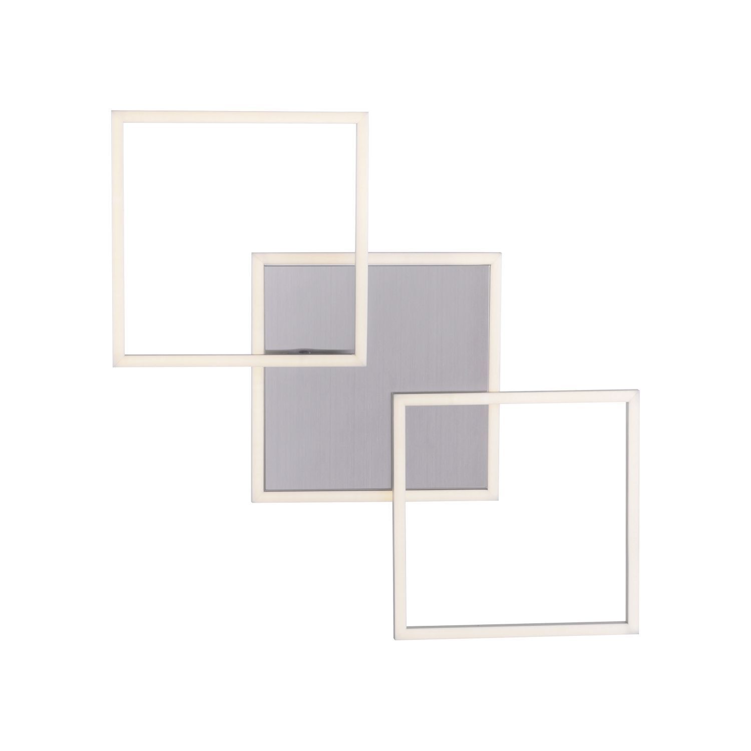 Verstellbare LED Deckenlampe in Stahl L:75 cm 3000 K