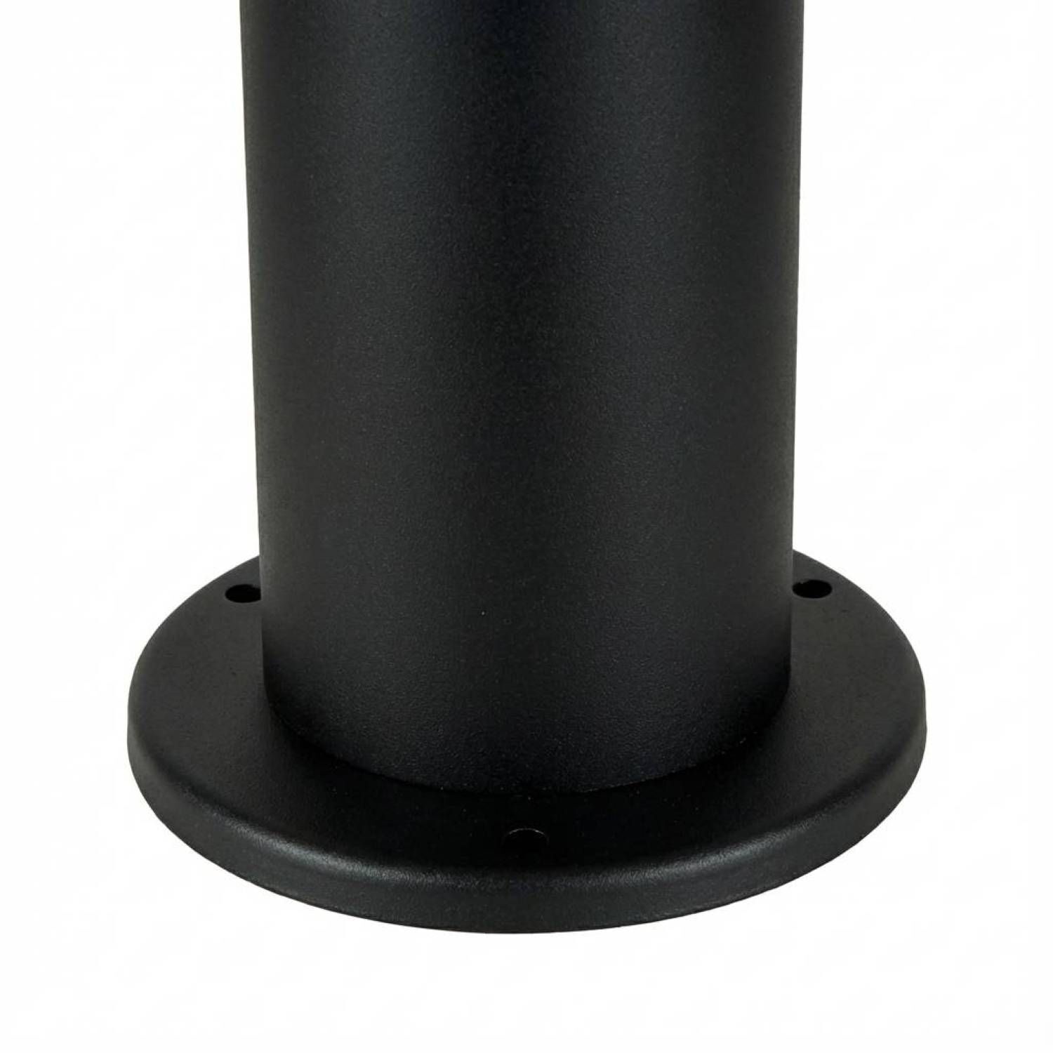 Standfuß, Gehäuseboden, Basisplatte, schwarzer Metallfuß, Montagebasis