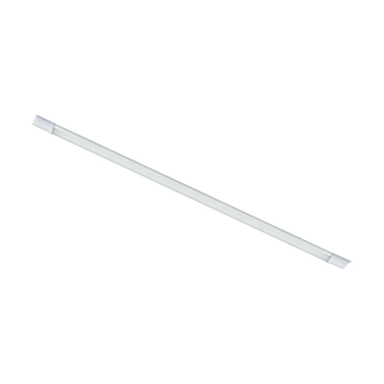 Plafonnier LED allongé IP42 blanc 90 cm 4100 K
