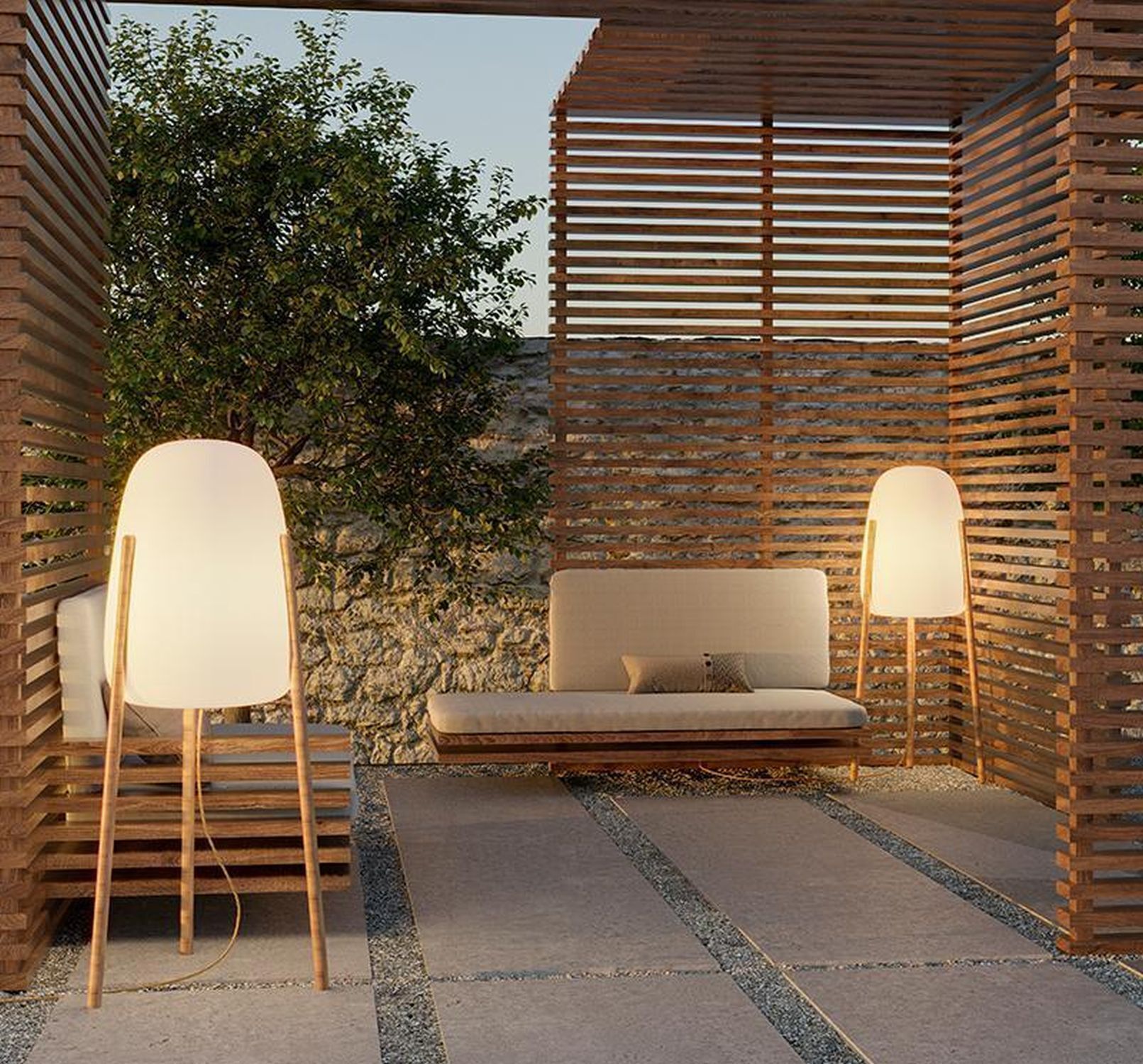 Lampe solaire LED IP65 144 cm Tripode Variateur de couleur Drinnen, Innenarchitektur, Lampe