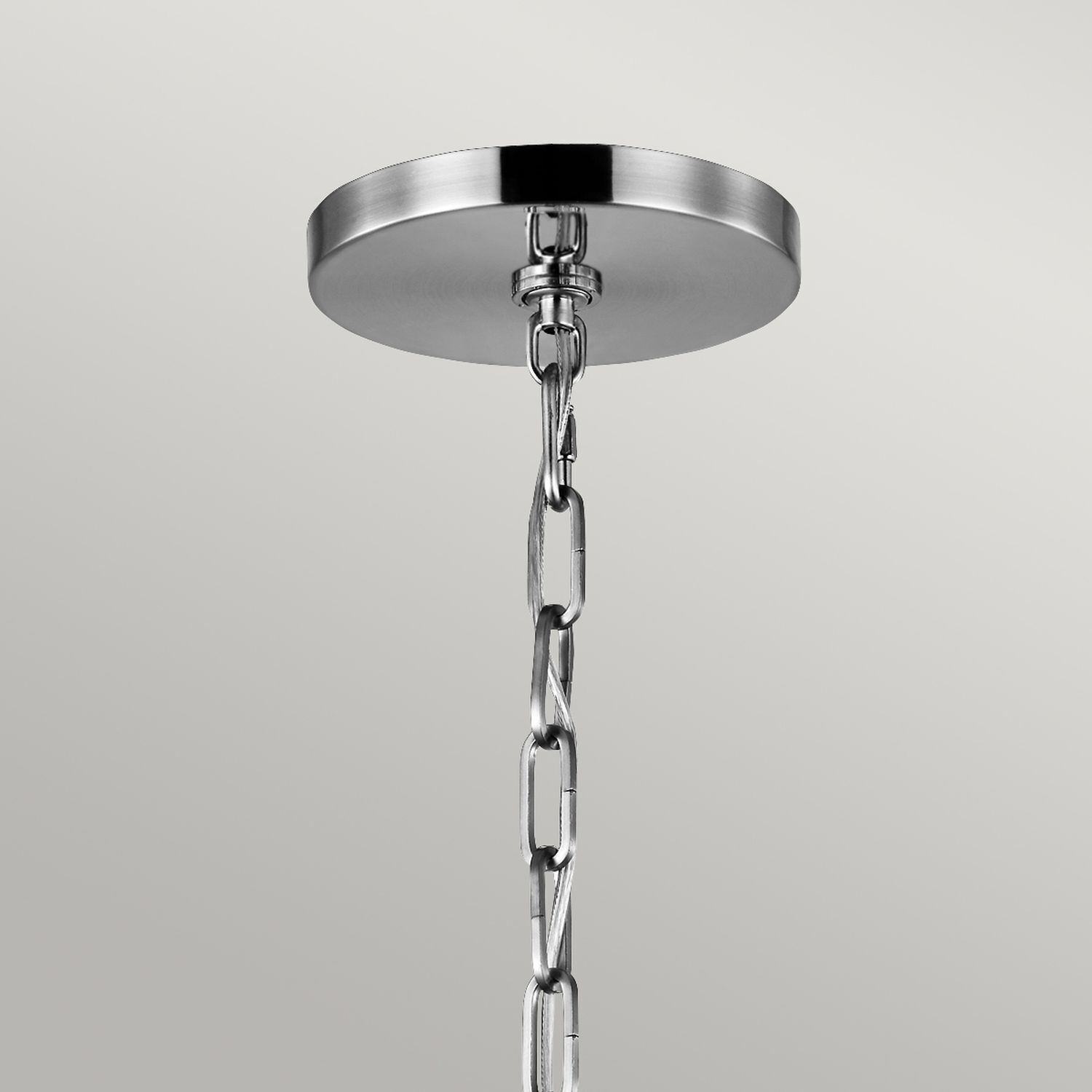 Lampe à suspendre métal verre Ø 94,3 cm H : max. 235 cm 6x E27