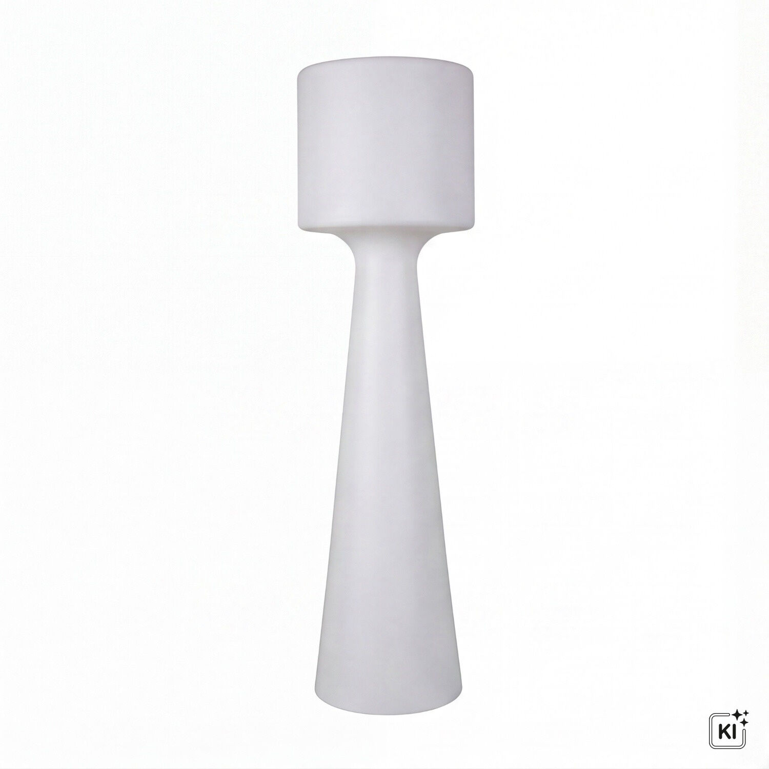 Lampe, Stehlampe, Weiß, Minimalistisch, Kegelform