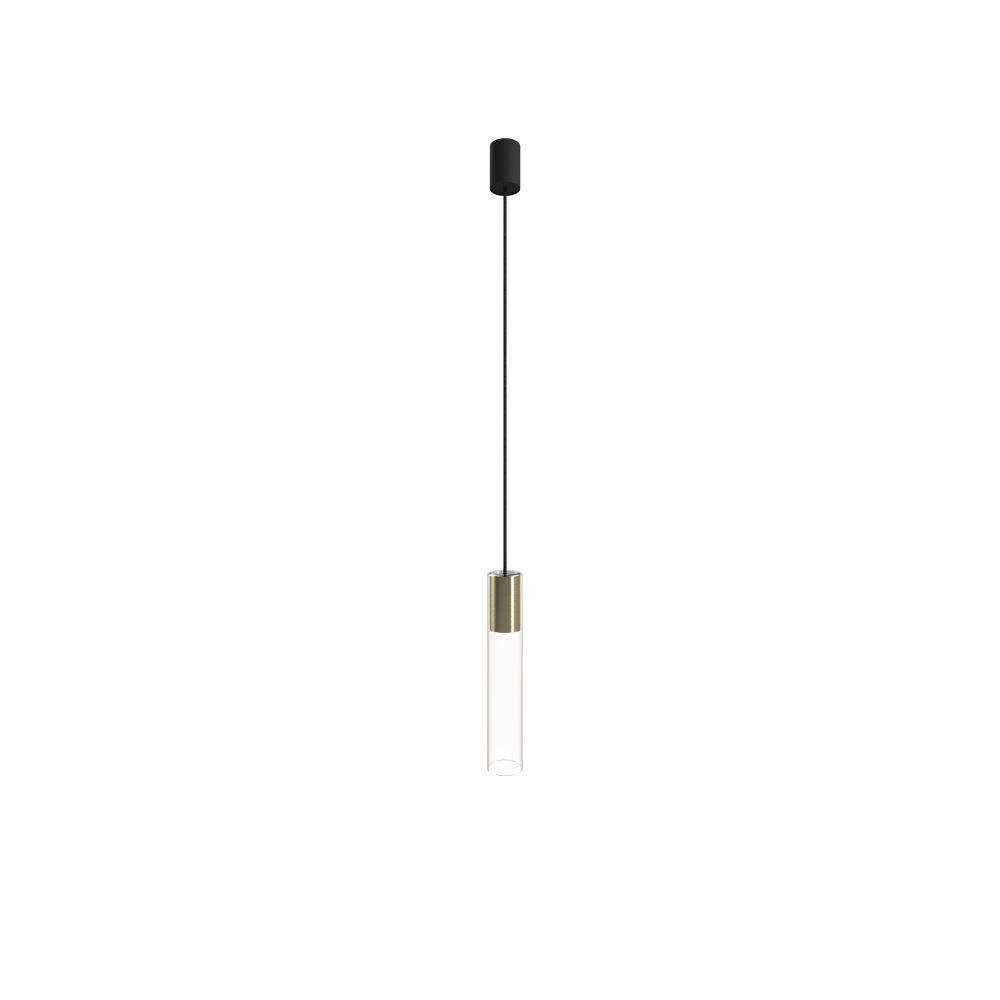 Lampe à suspendre verre Abat-jour Ø6,5cm cylindre E27 rond TORRY