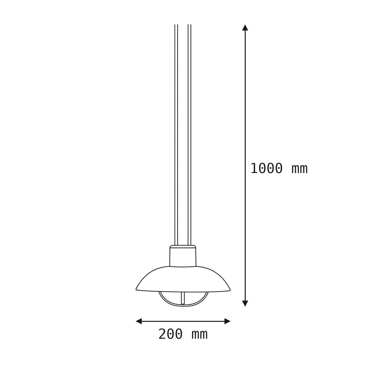 le141827-haengeleuchte-aussen-modern-ip54-dimmbar-grau-06 pendant, deckenleuchte, lampe, globus schirm, abmessungen 1000x200 mm