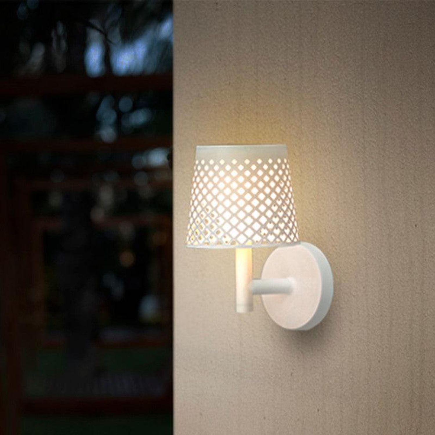 Lampe solaire à LED 5 en 1 Piquet de terre Mur Table Sol IP65