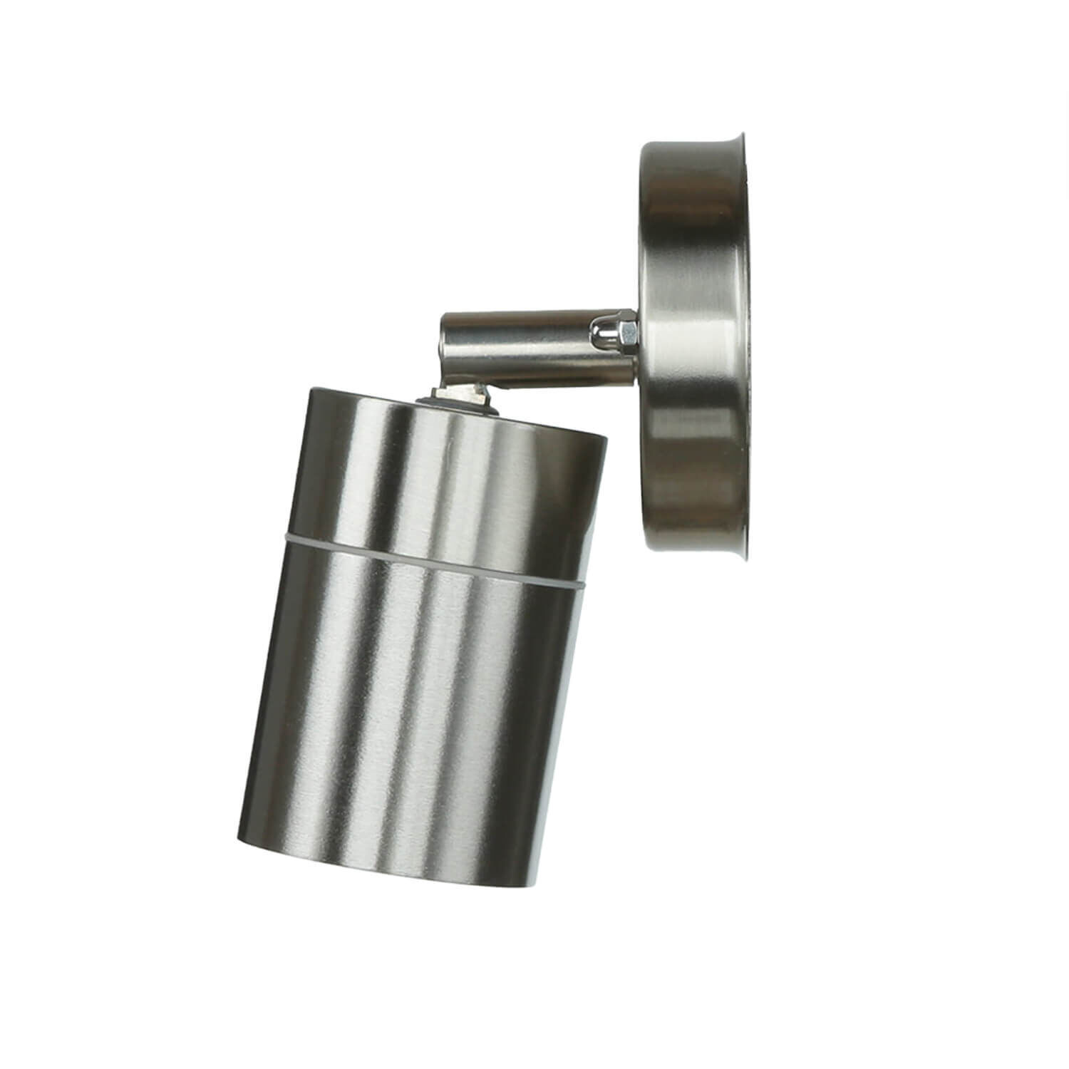 Spot lampe extérieur acier inoxydable IP44 GU10 maison mur COLLINS