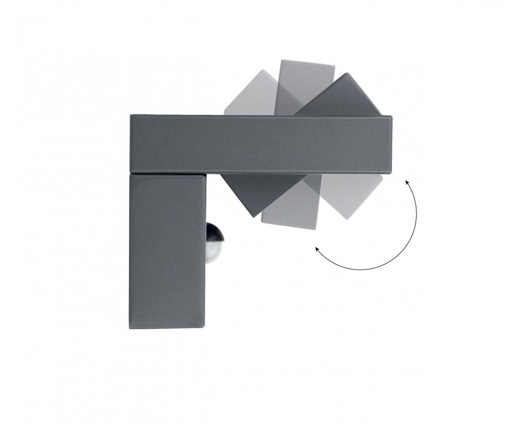 Applique extérieure LED avec capteur de mouvement aluminium verre Sinken, Waschbeckenhahn