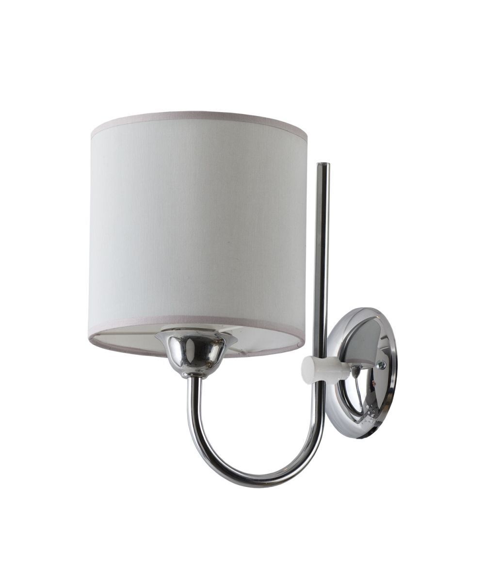 Lampe murale Moderne Chrome Gris REKA Salon Lit