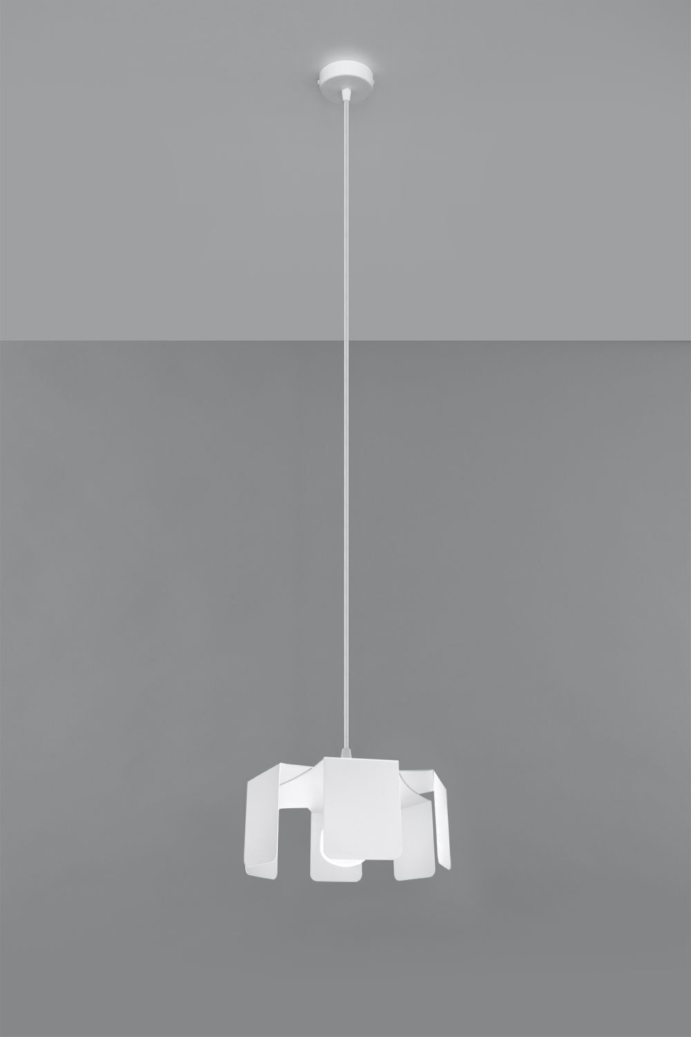 Lampe à suspendre métal blanc Ø25cm Moderne E27 Lampe à suspendre