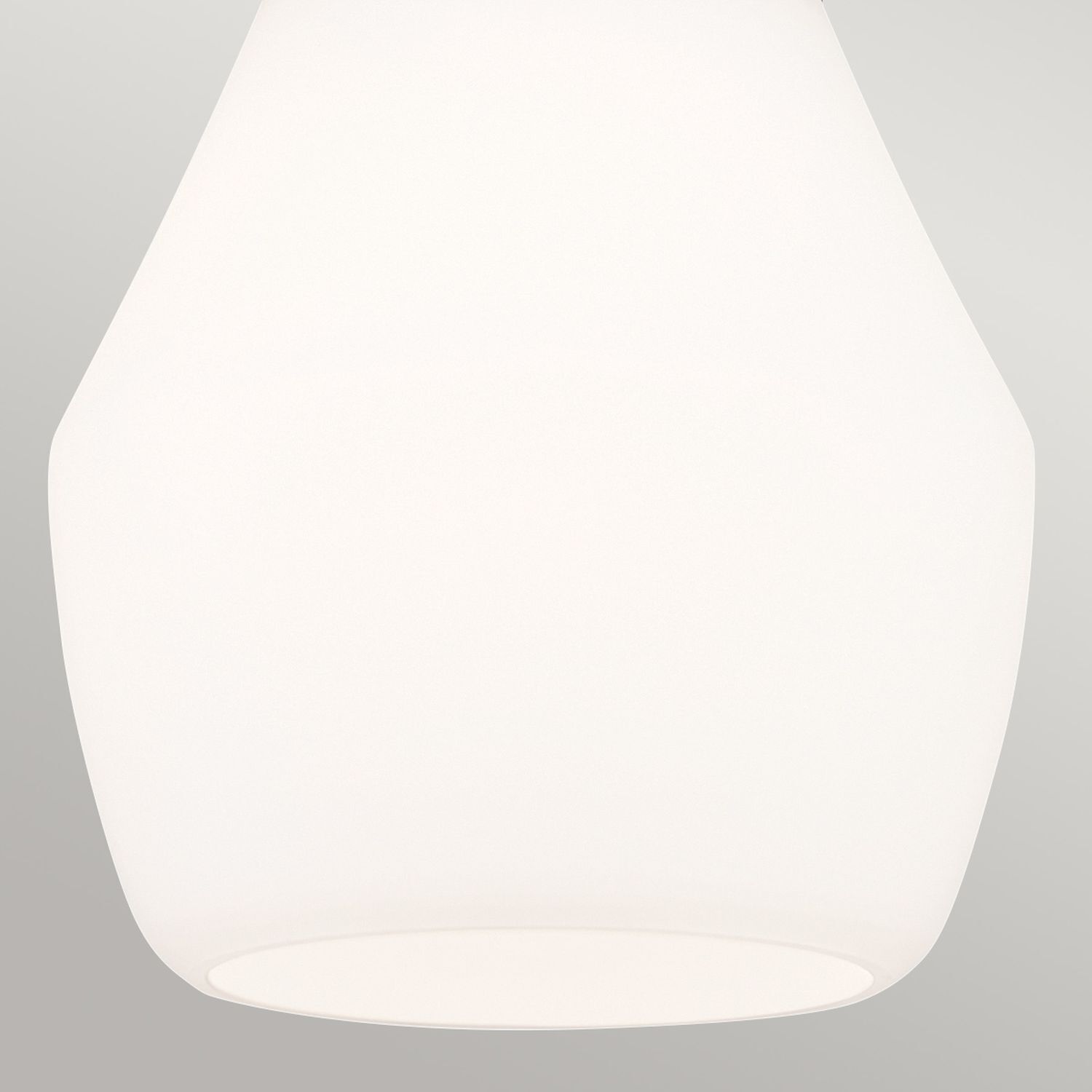 Suspension Abat-jour en verre étroit Ø 17,8 cm H : max. 144,5 cm E27 Lampe