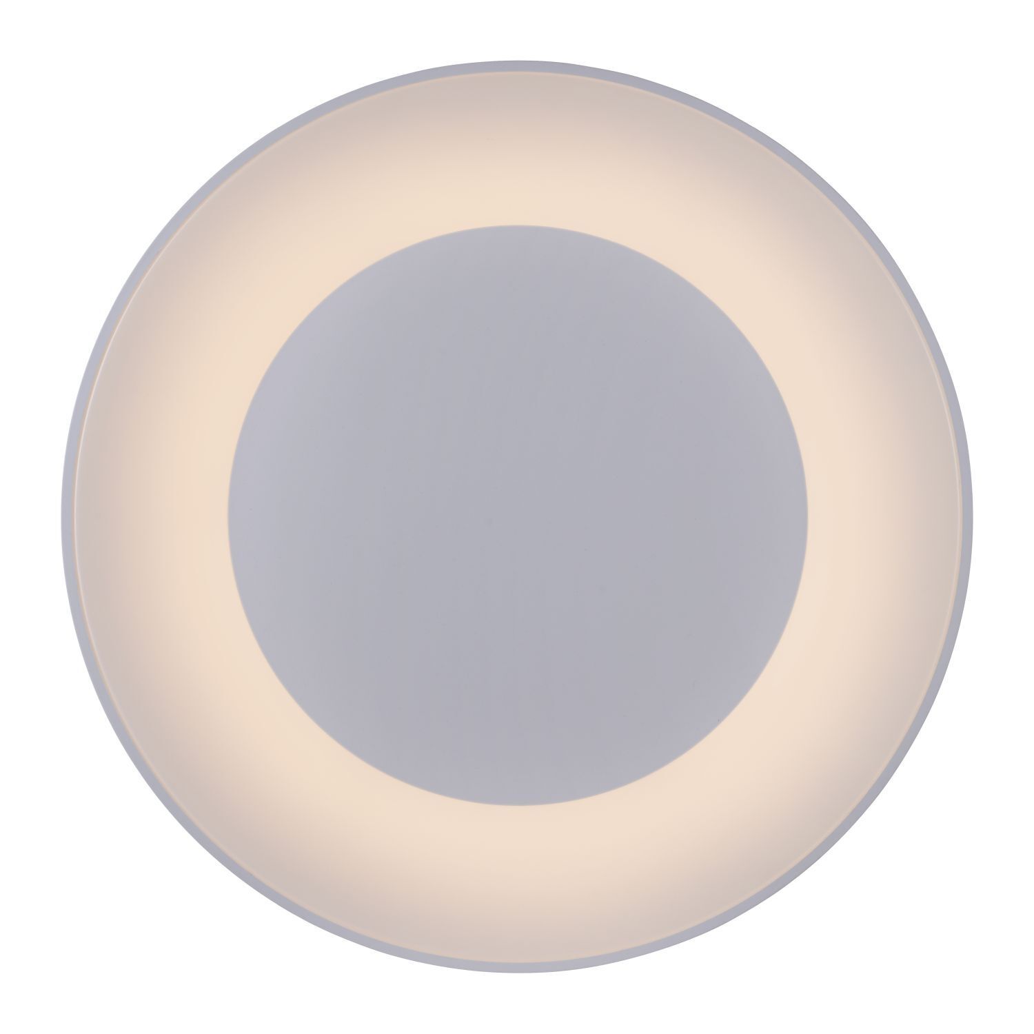Lampe de plafonnier LED à intensité variable avec télécommande Blanc Ø70 cm Porzellan, Töpferei, Sphäre, Teller, Oval