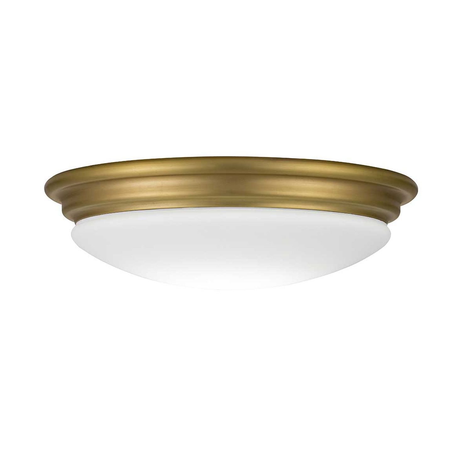 Lampe de plafonnier salle de bain IP44 ronde D : 35,6 cm avec LED 3000 K