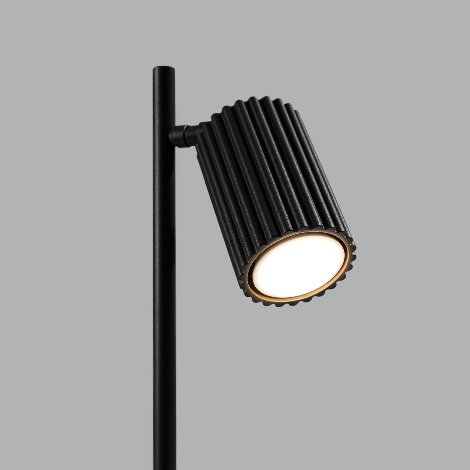Lampe de bureau Noir H : 43 cm orientable Aluminium GU10