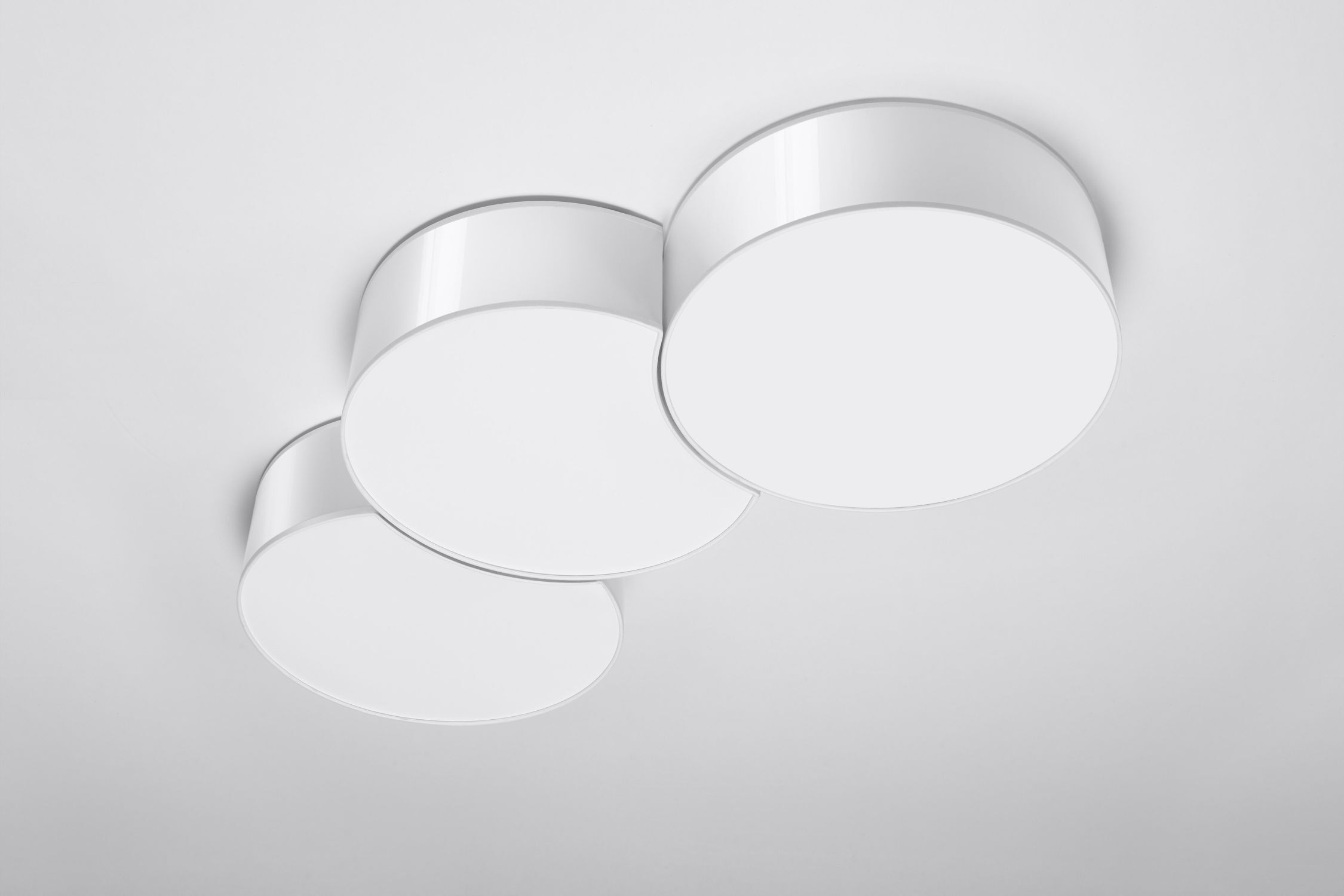 Plafonnier Moderne 91 cm de long Blanc décoratif MIZAR