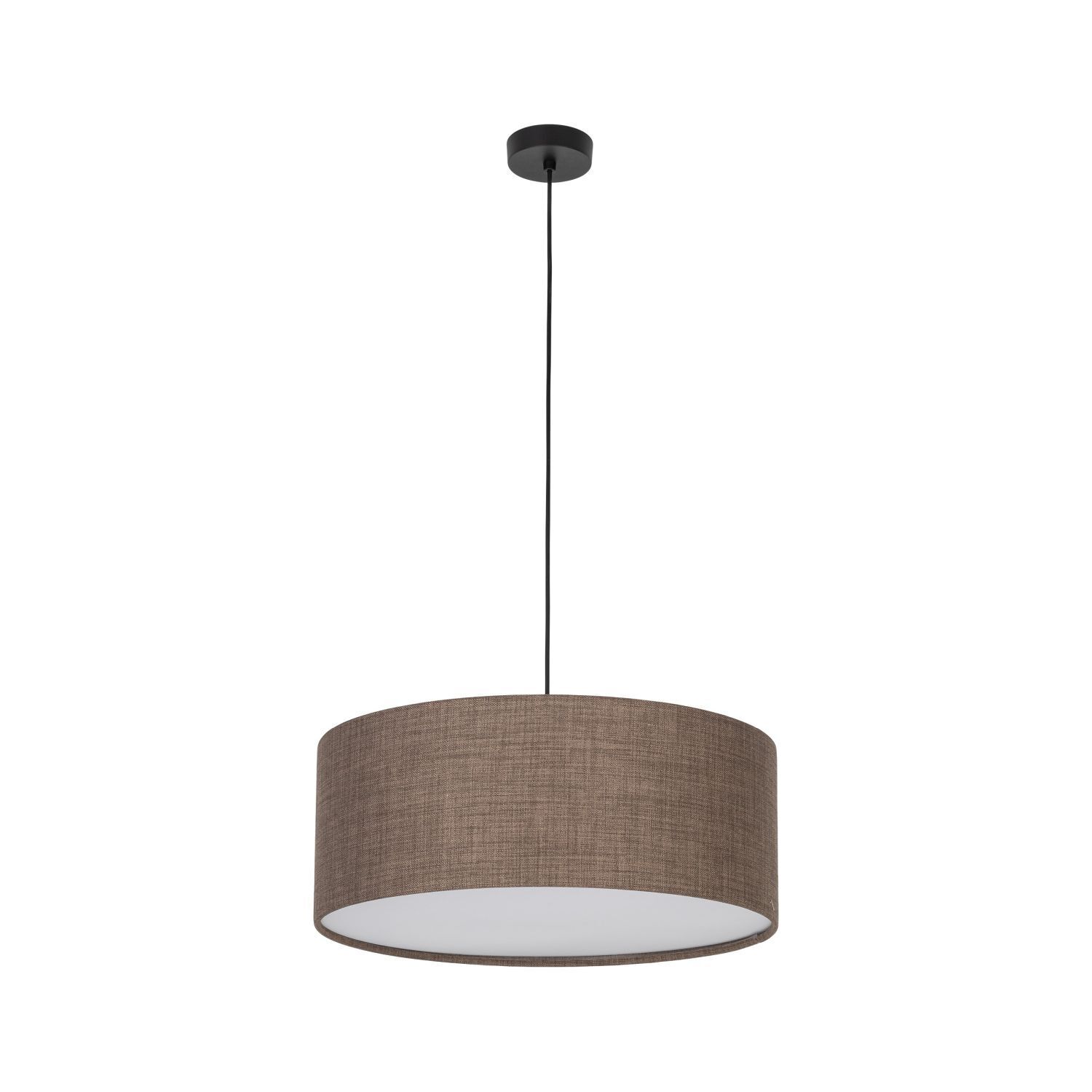 Suspension ronde Ø 50 cm Jute H : max. 110 cm 3x E27