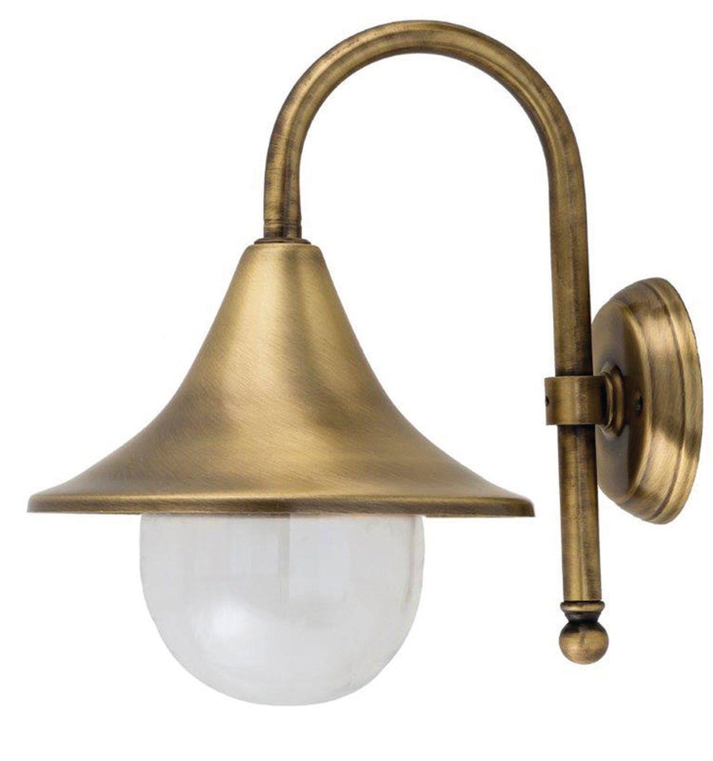 Applique extérieure laiton Maison Cour Maritim IP23