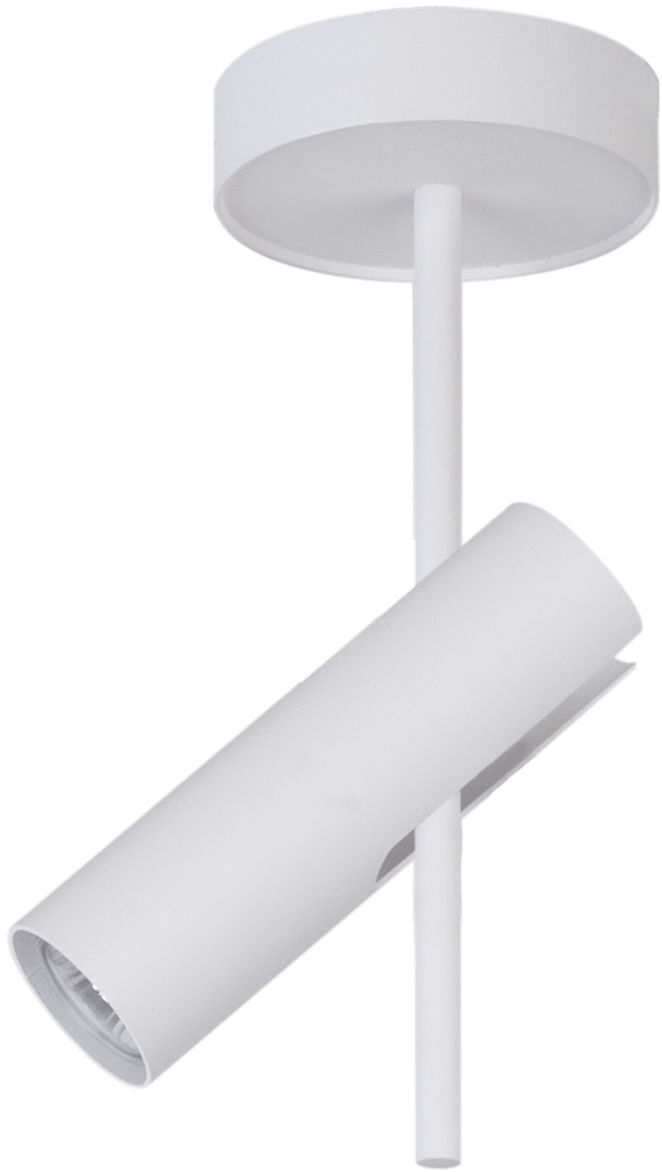 Plafonnier blanc métal GU10 H:55 cm mobile
