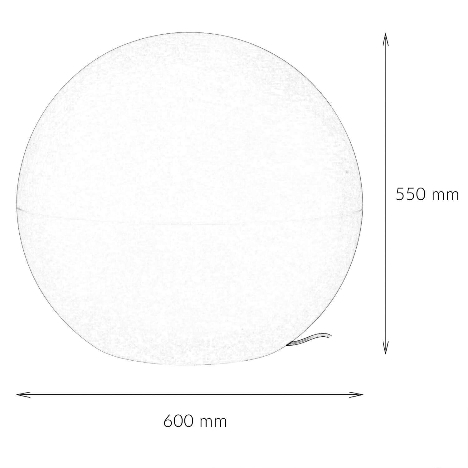 wegeleuchte-deko-kugel-leuchte-garten-weiss-kunststoff-terrasse-6 Kugel, rund, Schaumball, 550mm_ungefähr, Handball-ähnlich