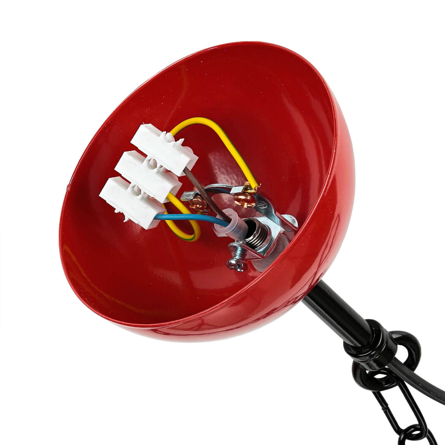 Suspension IRON en rouge
